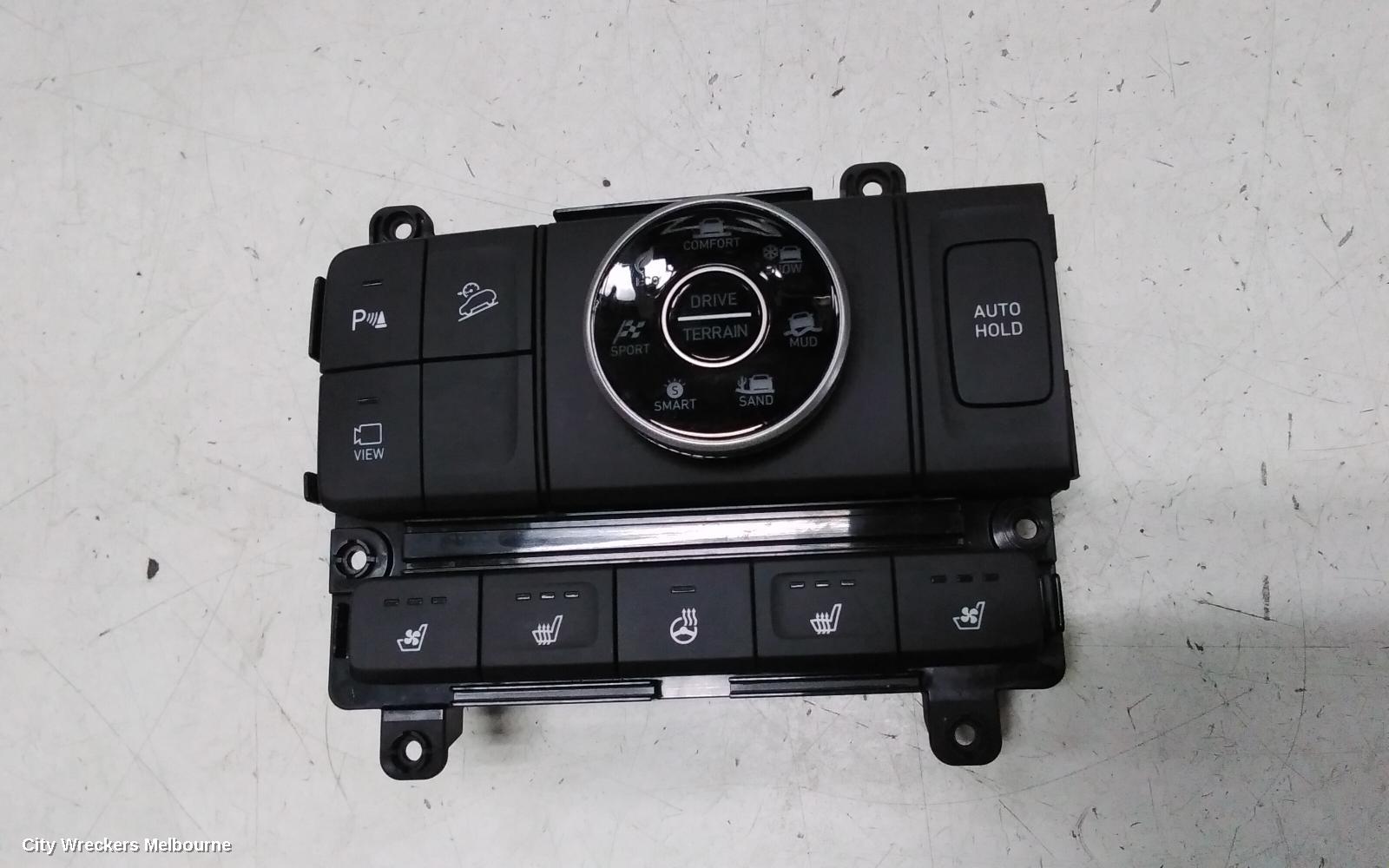 HYUNDAI PALISADE, LX2, 07/2020 - 03/2025, P\N 84604S8DK0XF3 ~(DRIVE SELECT, AUTO HOLD, PARK AID, PARKING CAMERA, RH SEAT HEATER/FAN, LH SEAT HEATER/FAN & STEERING WHEEL HEATER: 140353