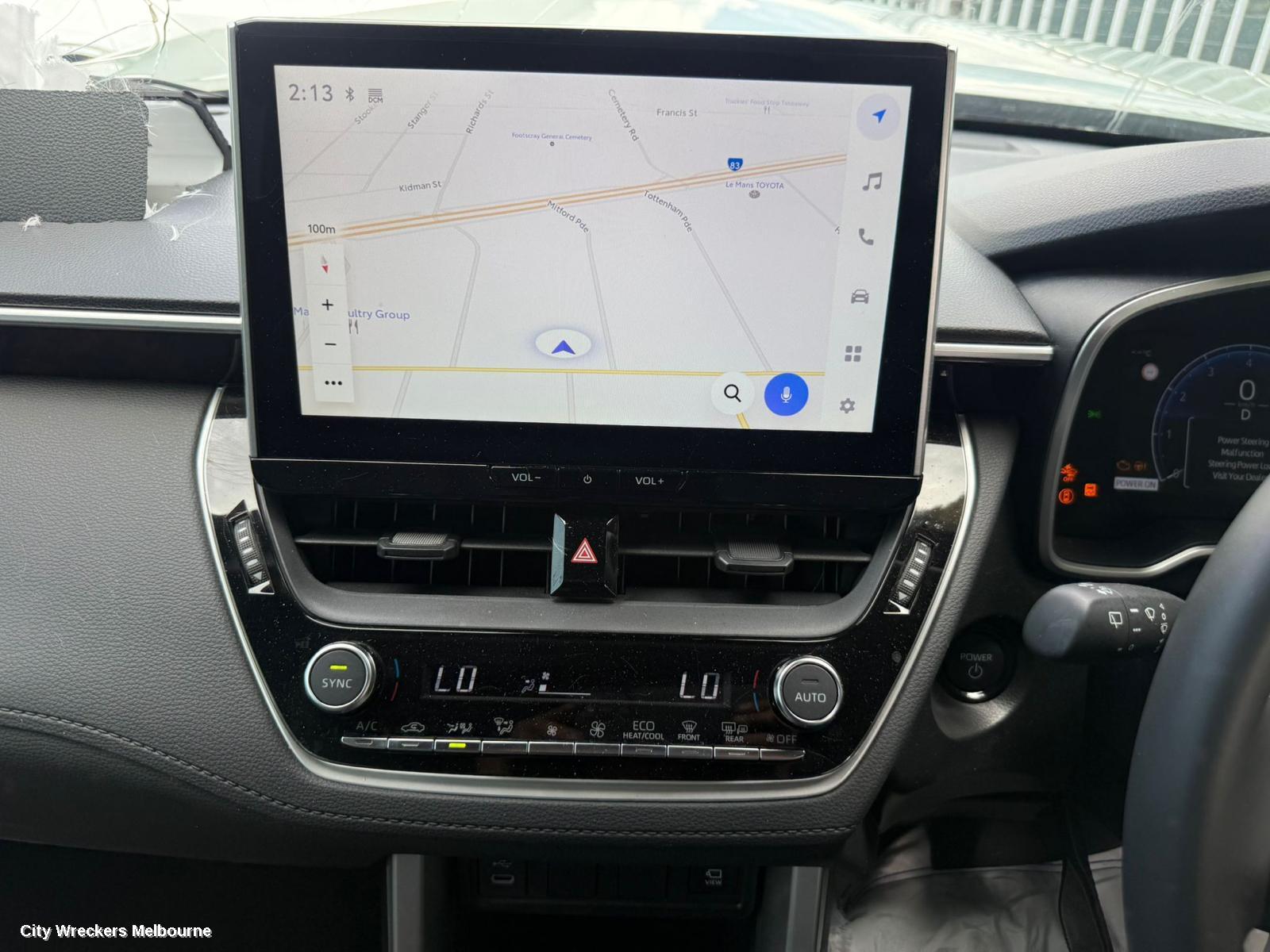 TOYOTA COROLLA CROSS RADIO/CD/DVD/SAT/TV, XG10, HEAD UNIT, W/ DISPLAY UNIT, 10.5IN TOUCHSCREEN, 01/2022 ONWARDS