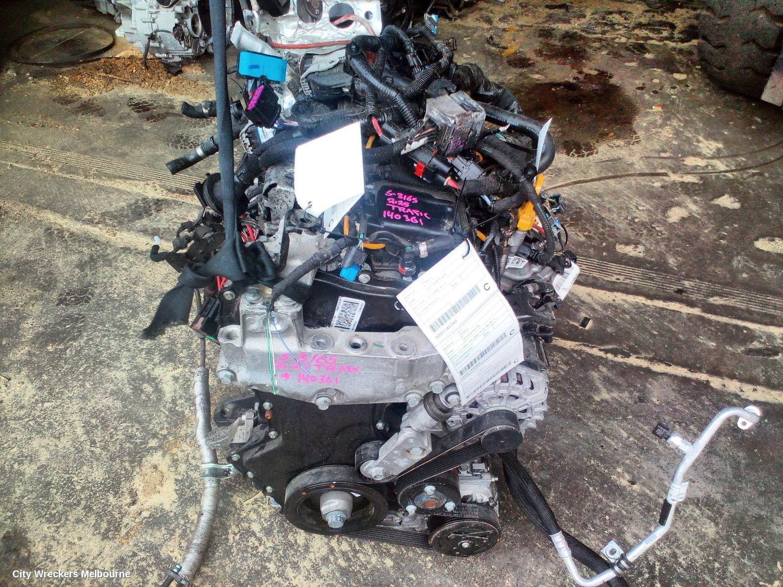 RENAULT TRAFIC ENGINE, X82, DIESEL, 2.0, TURBO, M9R.719, 01/2022 ONWARDS