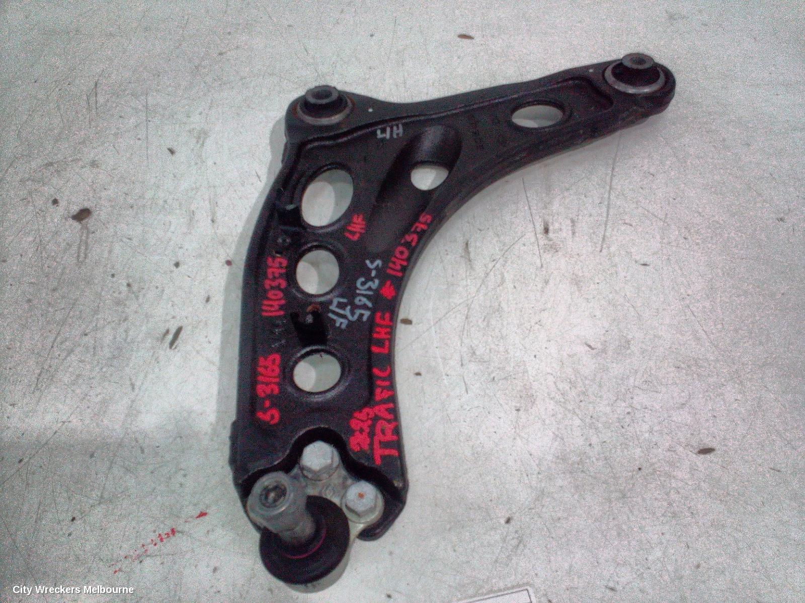 RENAULT TRAFIC LEFT FRONT LOWER CONTROL ARM, X82, 01/2015 ONWARDS