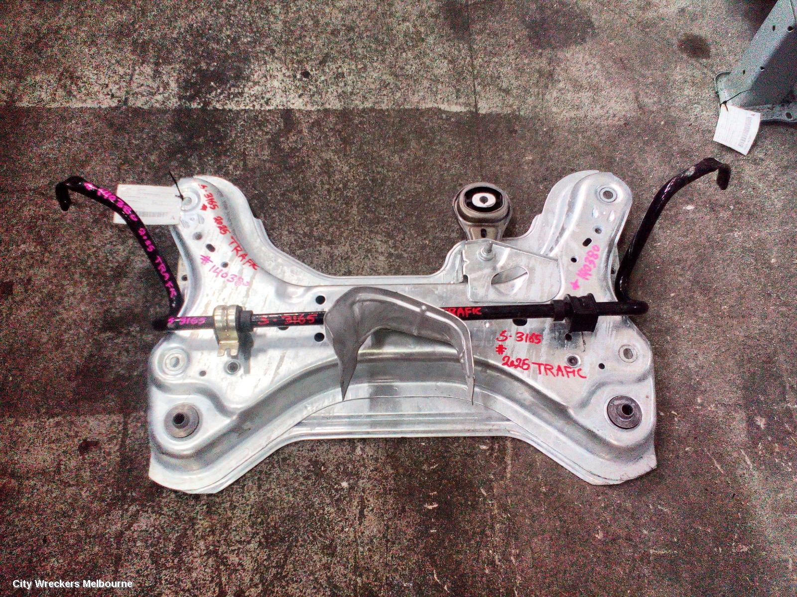 RENAULT TRAFIC FRT XMEMBER/CRADLE, CROSSMEMBER, X82, 01/2015 ONWARDS