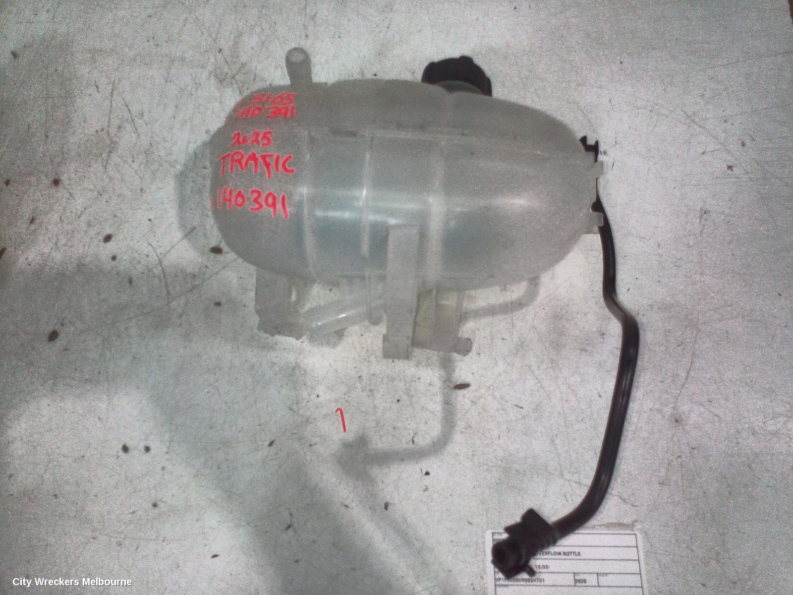 RENAULT TRAFIC OVERFLOW BOTTLE, X82, DIESEL, 2.0, 10/2022 ONWARDS