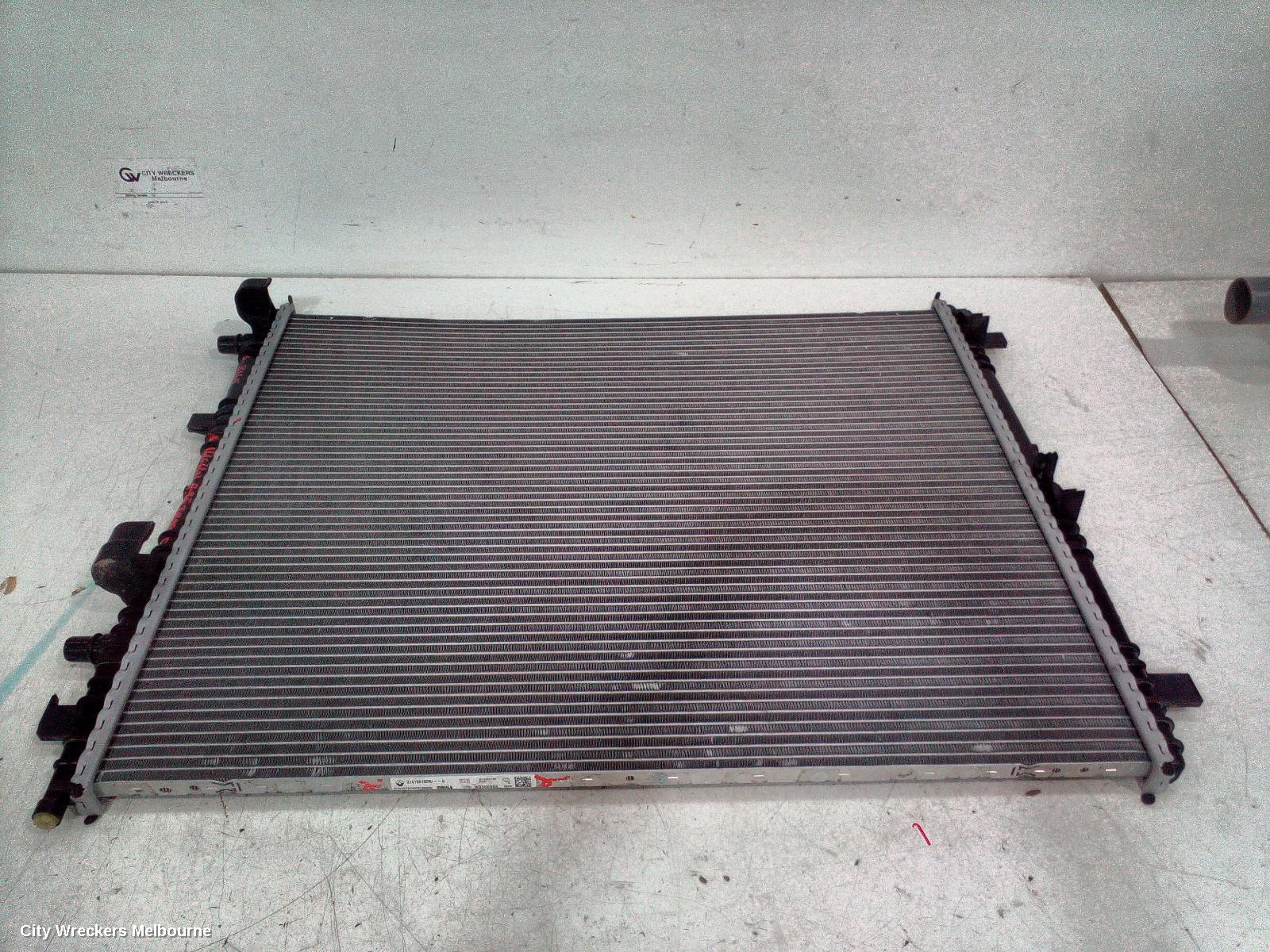 RENAULT TRAFIC RADIATOR, PRIMARY (CLOSEST TO BUMPER), AUTO, 2.0, TURBO, DIESEL, X82, 09/2019 ONWARDS