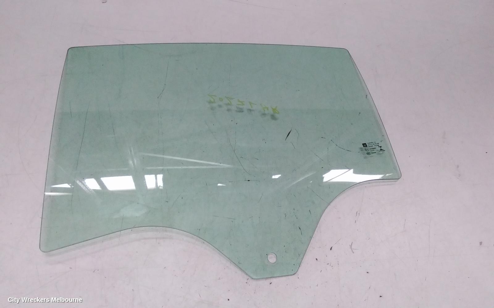HOLDEN COMMODORE LEFT REAR DOOR WINDOW, ZB, 10/2017 - 12/2020