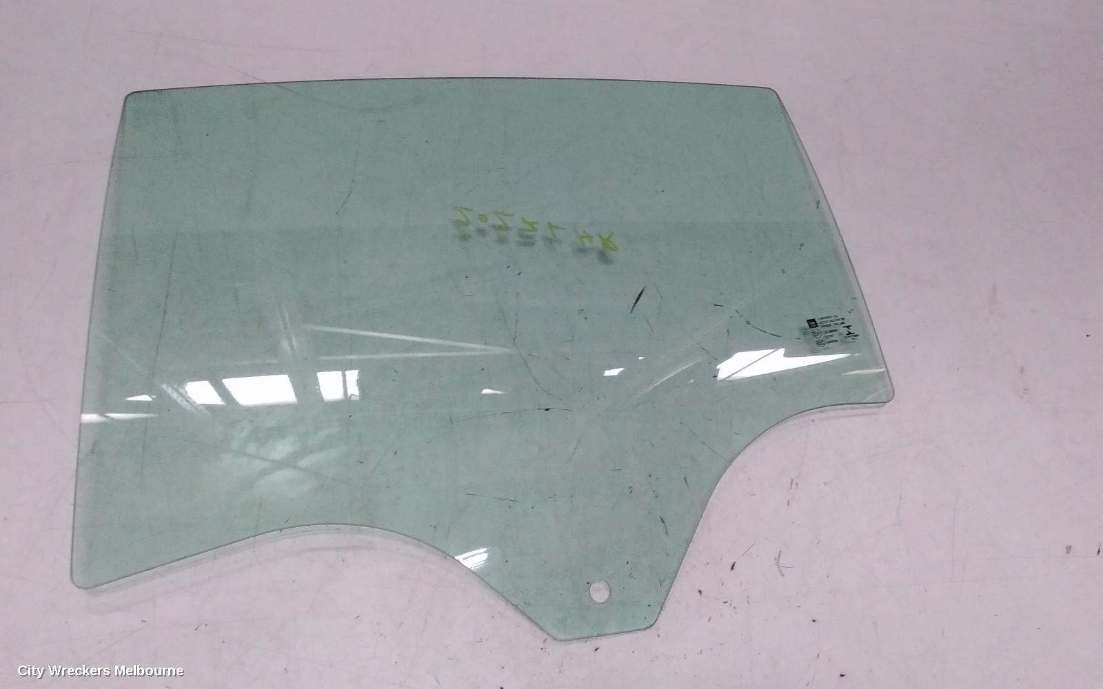 HOLDEN COMMODORE LEFT REAR DOOR WINDOW, ZB, 10/2017 - 12/2020