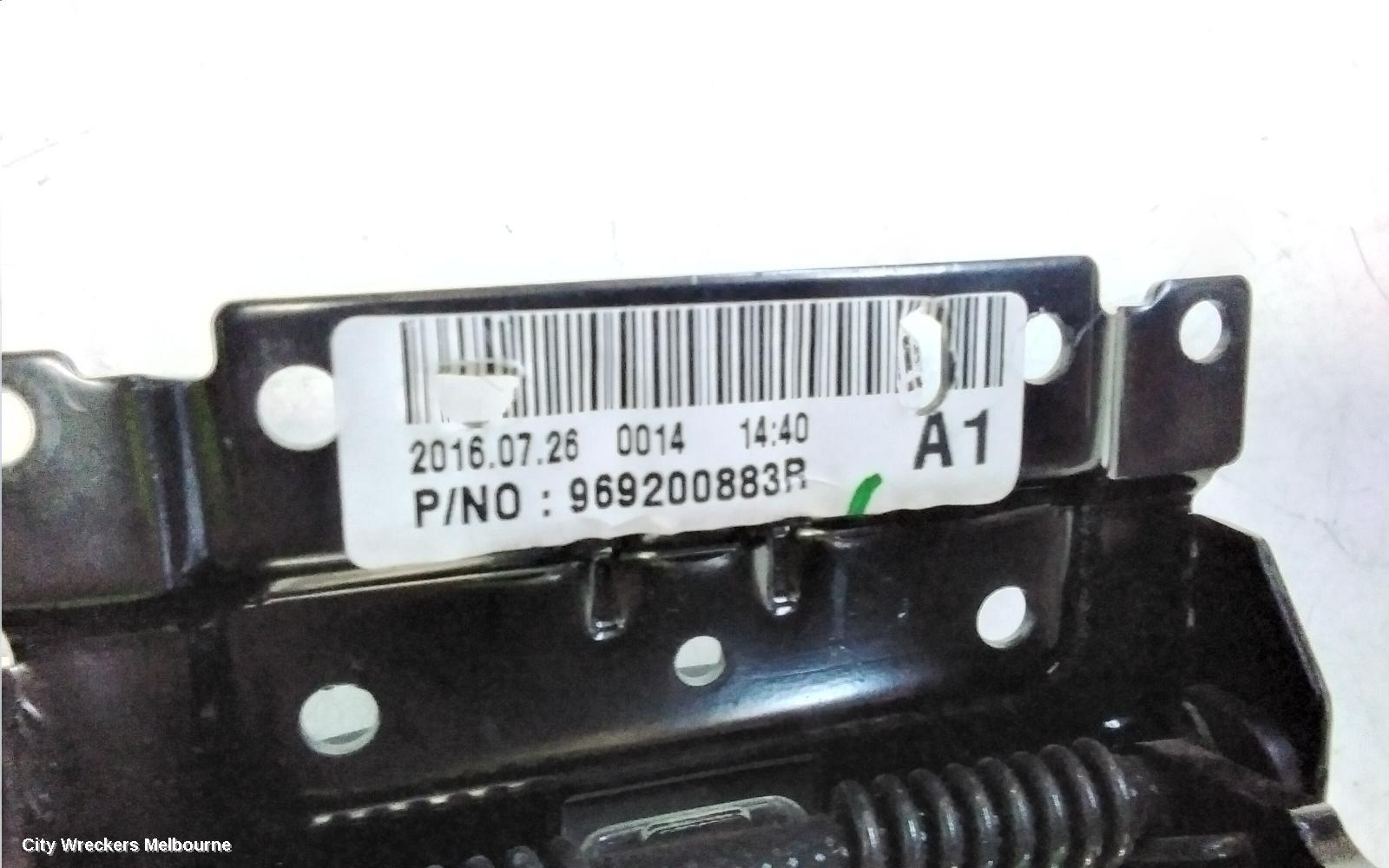 RENAULT KALEOS CONSOLE, XZG, 05/2016 ONWARDS