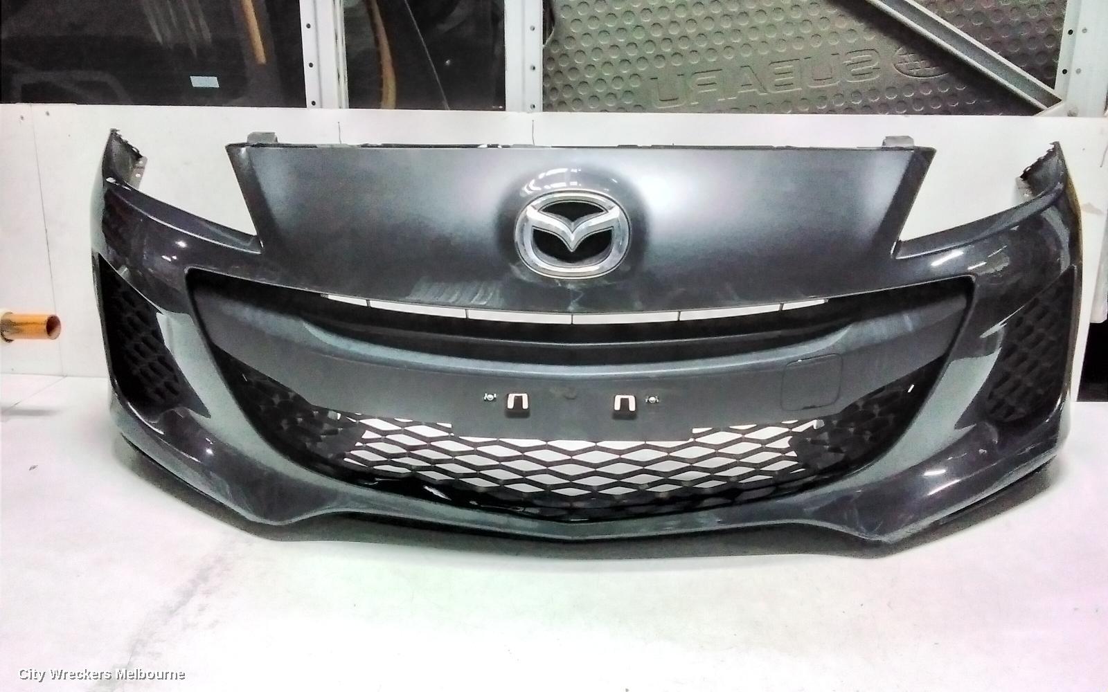 MAZDA 3 FRONT BUMPER, BL, NEO/MAXX SPORT/DIESEL/SP20, W/ HALOGEN H/LAMP TYPE, 09/2011 - 10/2013