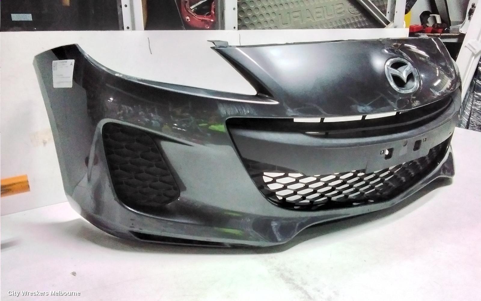 MAZDA 3 FRONT BUMPER, BL, NEO/MAXX SPORT/DIESEL/SP20, W/ HALOGEN H/LAMP TYPE, 09/2011 - 10/2013