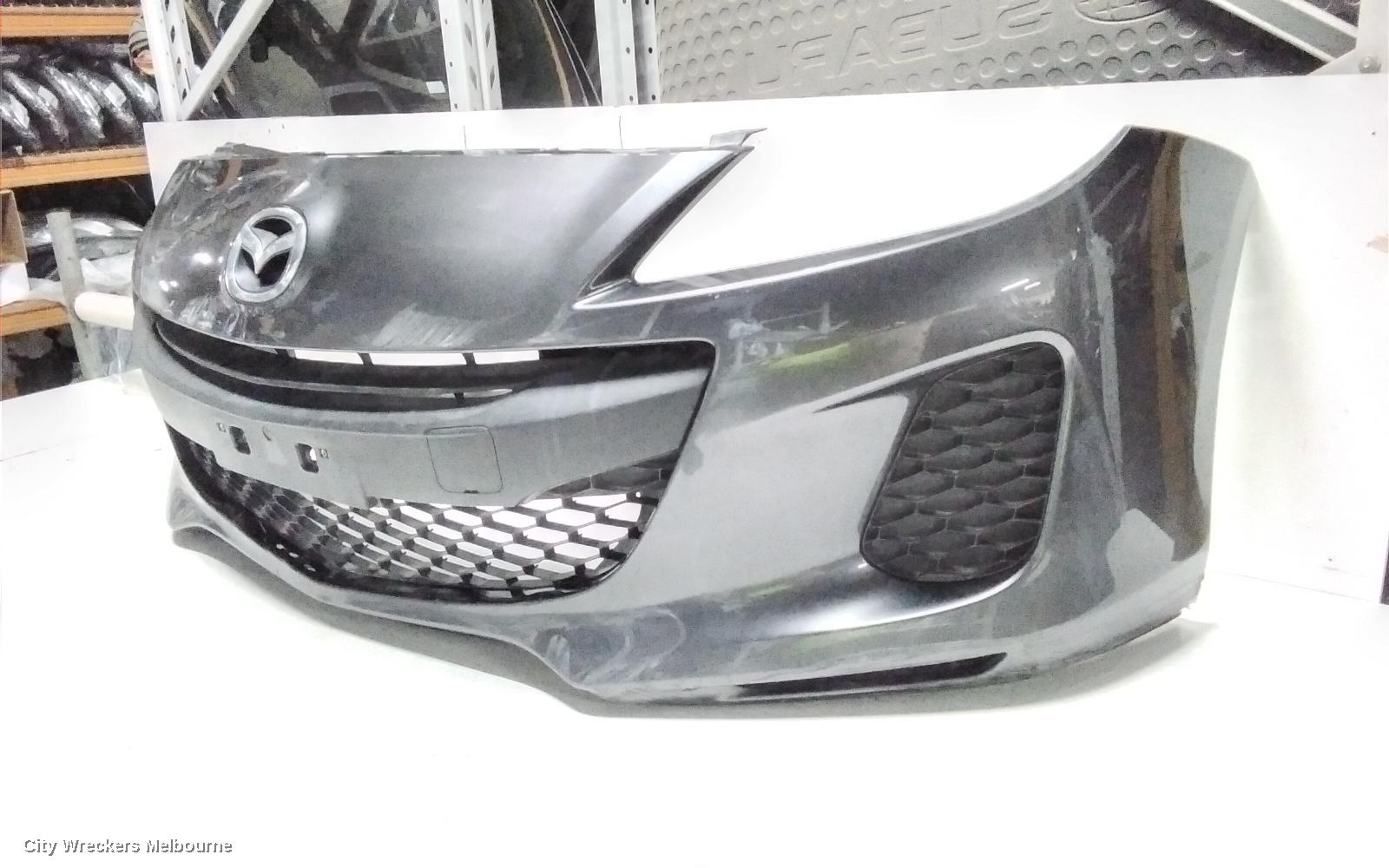 MAZDA 3 FRONT BUMPER, BL, NEO/MAXX SPORT/DIESEL/SP20, W/ HALOGEN H/LAMP TYPE, 09/2011 - 10/2013