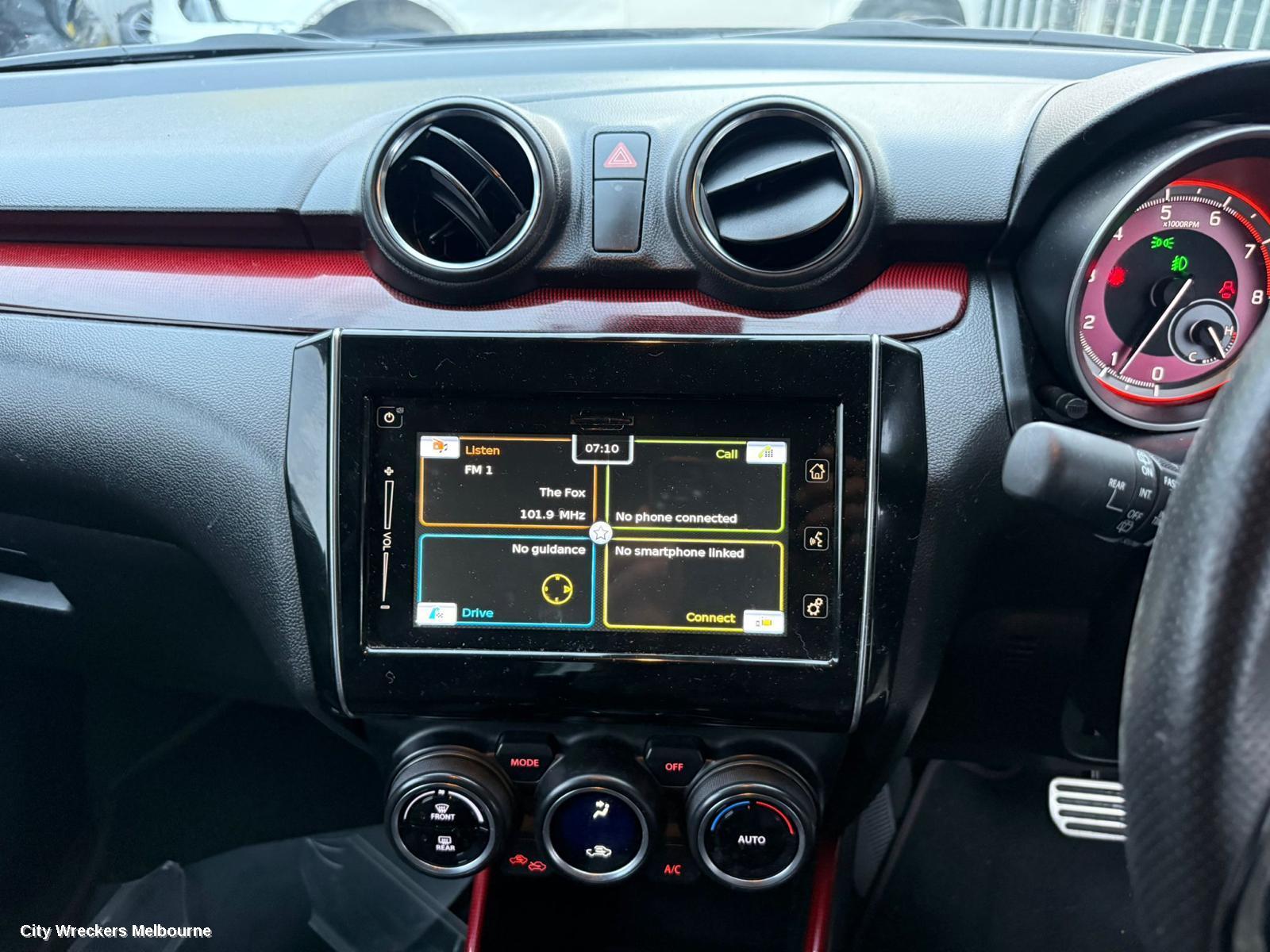 SUZUKI SWIFT HEATER/AC CONTROLS, AZ, CLIMATE CONTROL TYPE, 04/2017 - 11/2023
