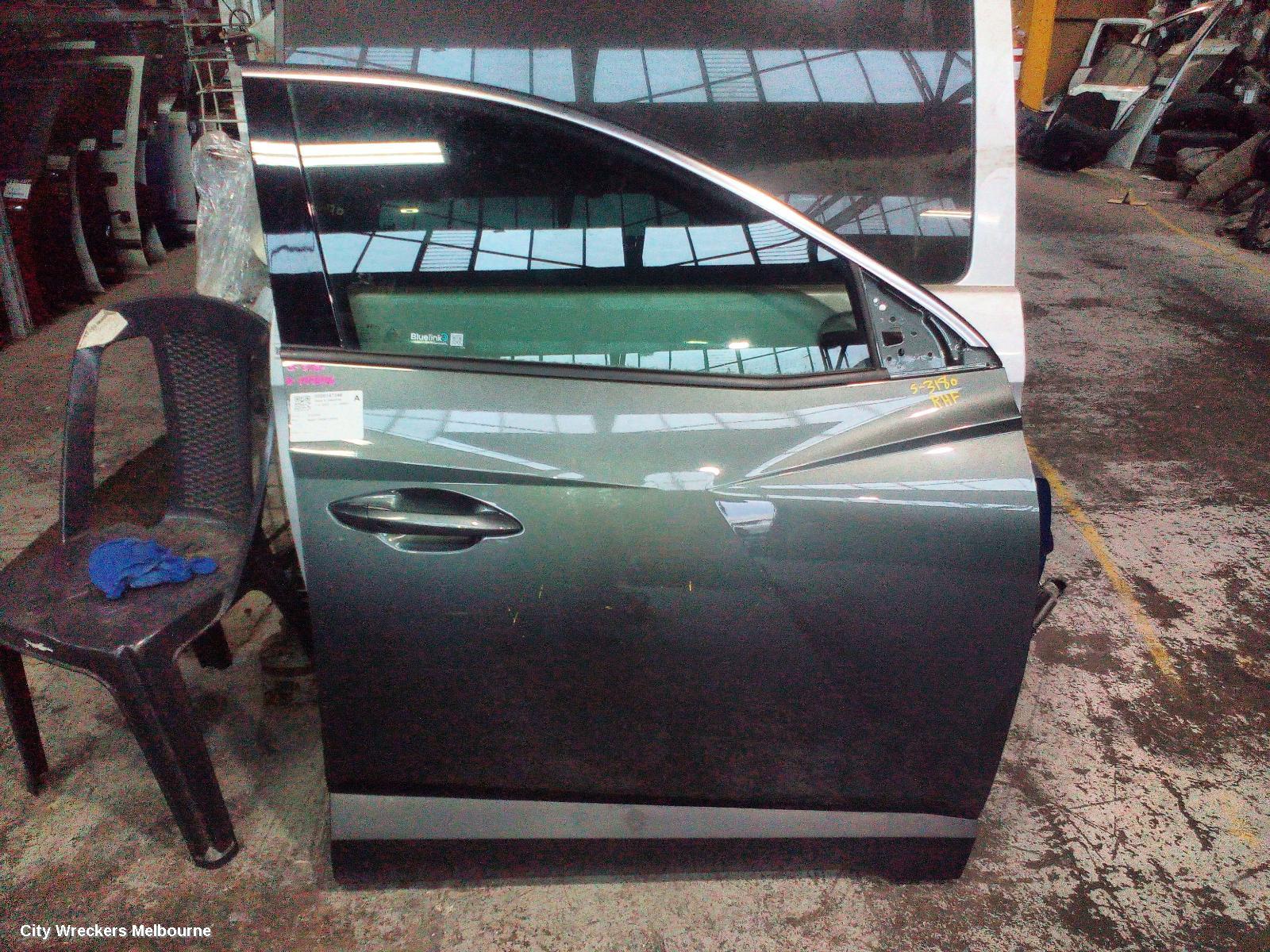 HYUNDAI TUCSON RIGHT FRONT DOOR, NX4, NON N LINE, 02/2021 ONWARDS