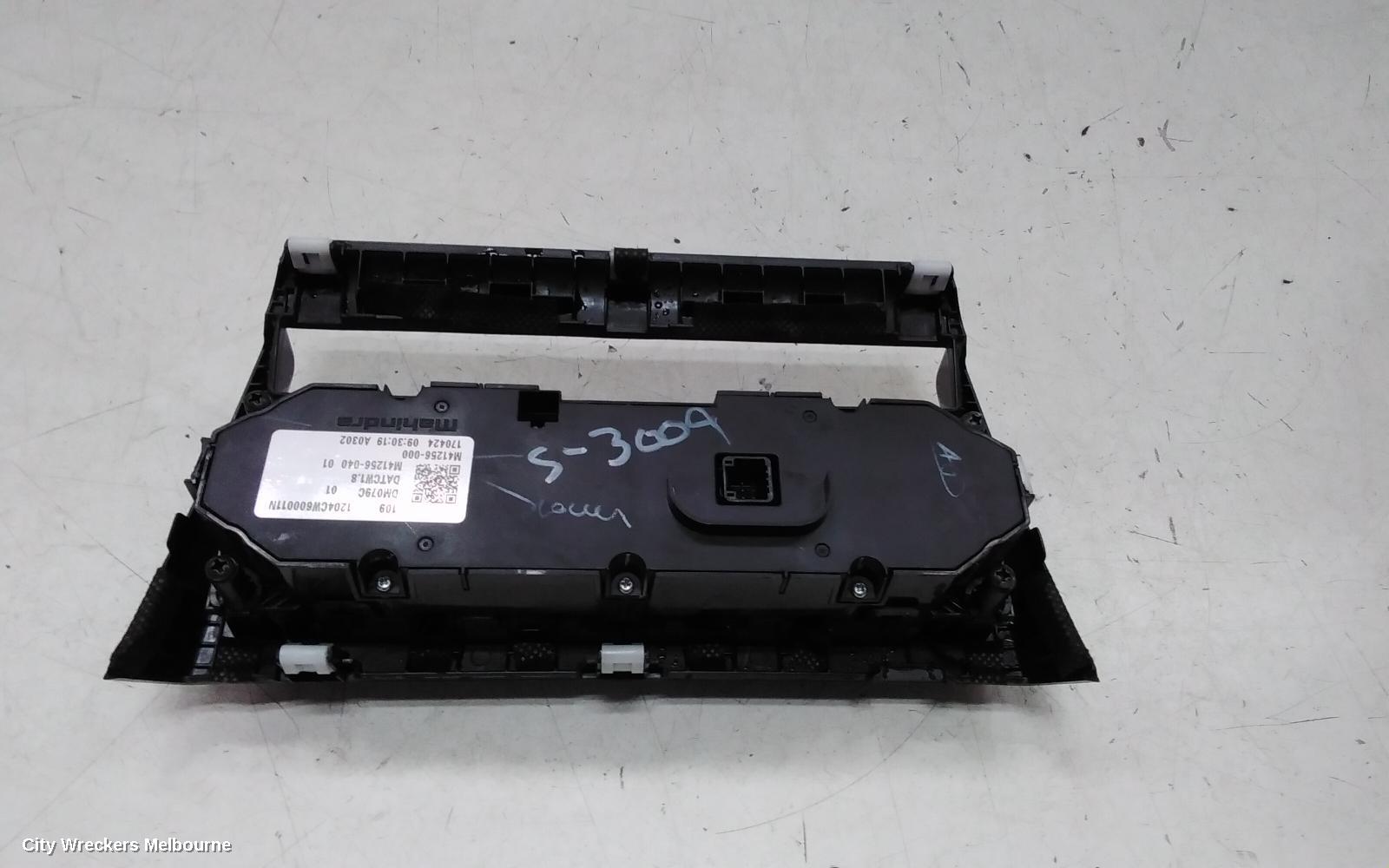 MAHINDRA XUV700 HEATER/AC CONTROLS, W601, 01/2023 ONWARDS