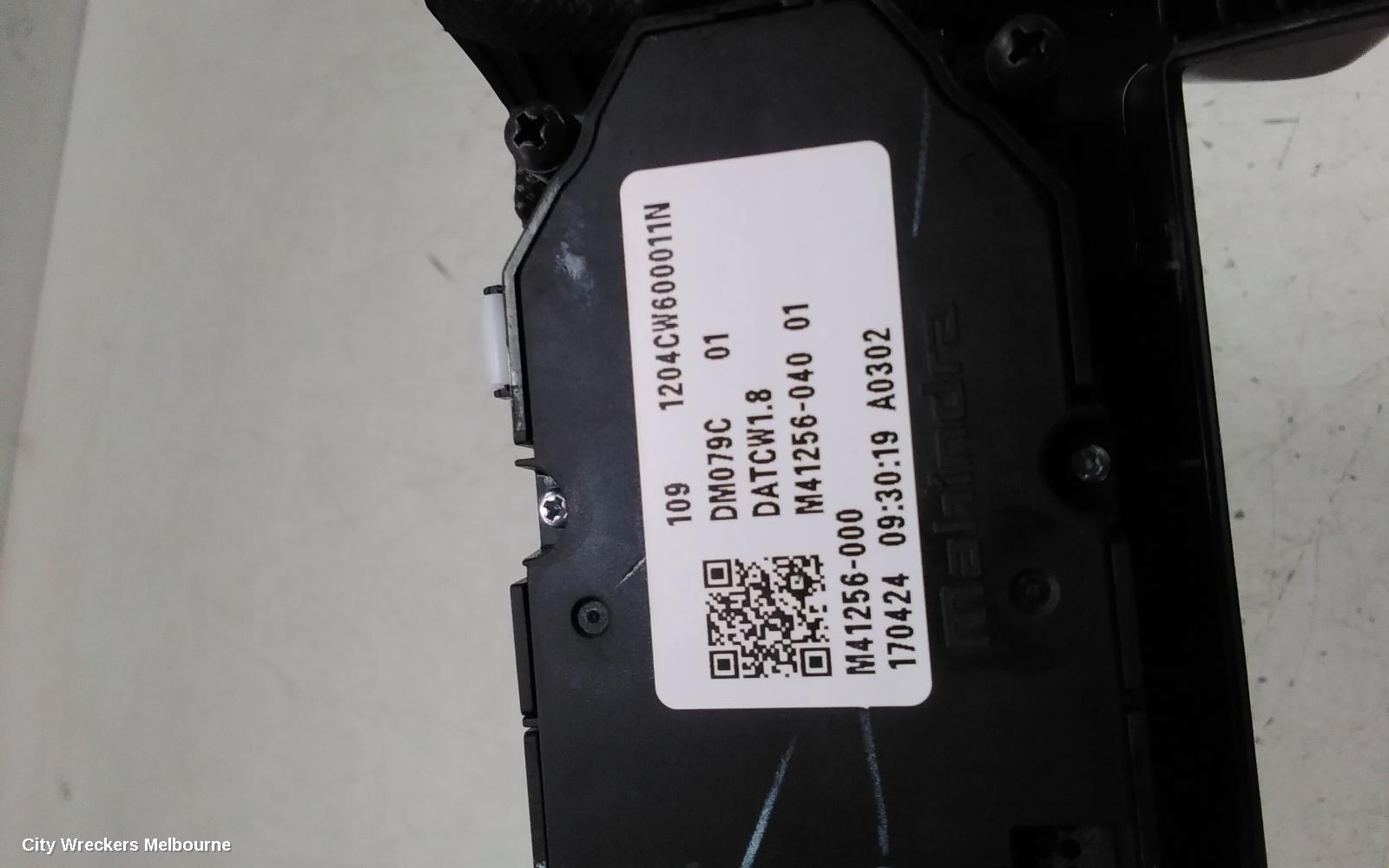 MAHINDRA XUV700 HEATER/AC CONTROLS, W601, 01/2023 ONWARDS