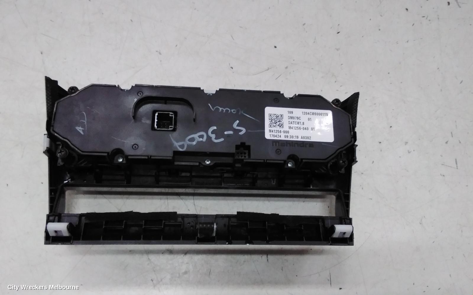 MAHINDRA XUV700 HEATER/AC CONTROLS, W601, 01/2023 ONWARDS