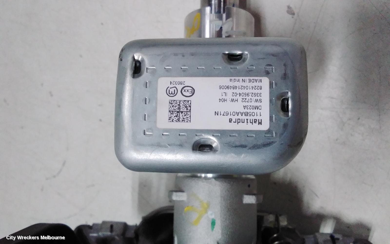 MAHINDRA XUV700 STEERING COLUMN, W601, 01/2023 ONWARDS