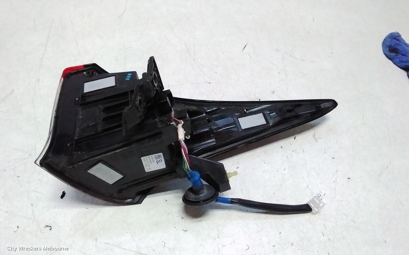 TOYOTA PRIUS LEFT TAILLIGHT, ZVW50R, IN BODY, 03/2019 - 12/2021