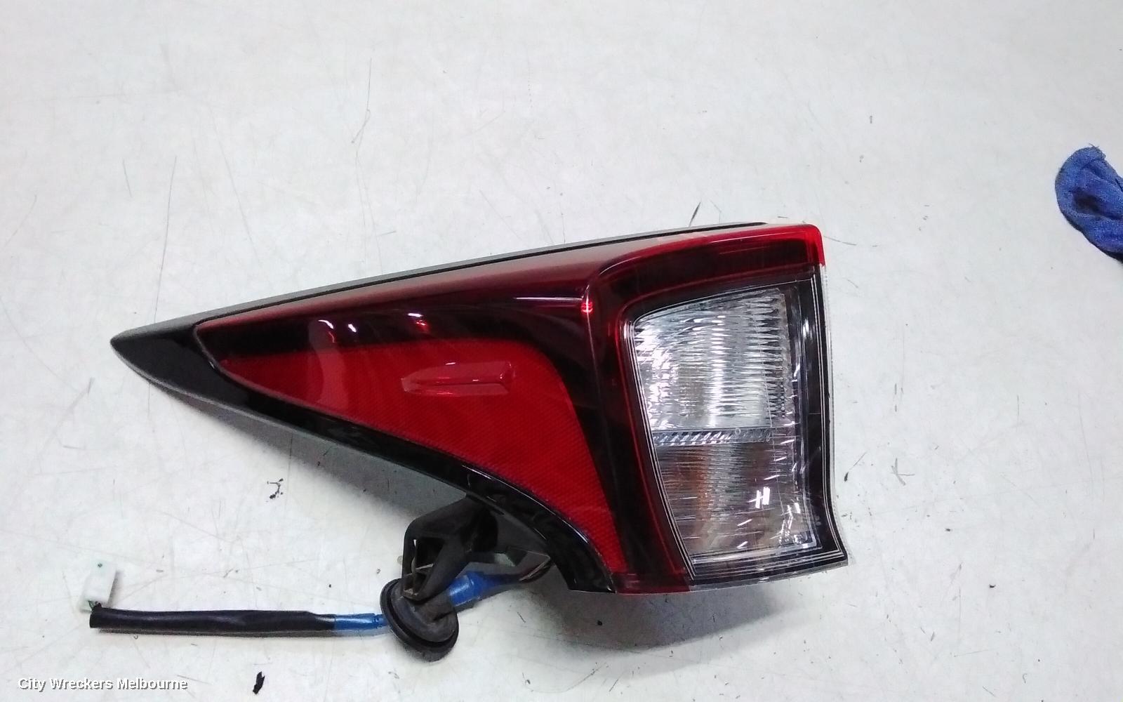 TOYOTA PRIUS LEFT TAILLIGHT, ZVW50R, IN BODY, 03/2019 - 12/2021