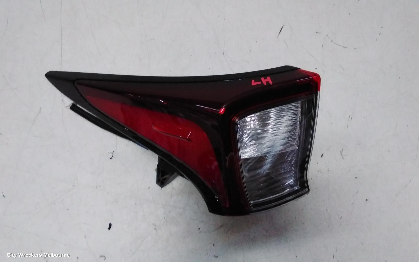 TOYOTA PRIUS LEFT TAILLIGHT, ZVW50R, IN BODY, 03/2019 - 12/2021