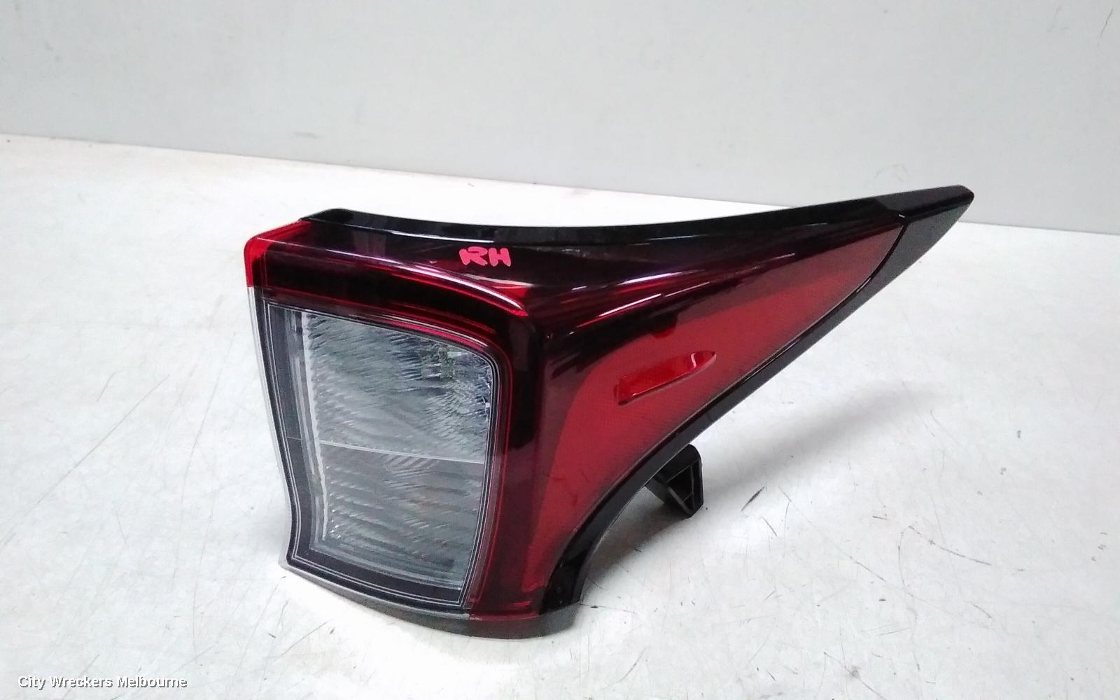 TOYOTA PRIUS RIGHT TAILLIGHT, ZVW50R, IN BODY, 03/2019 - 12/2021