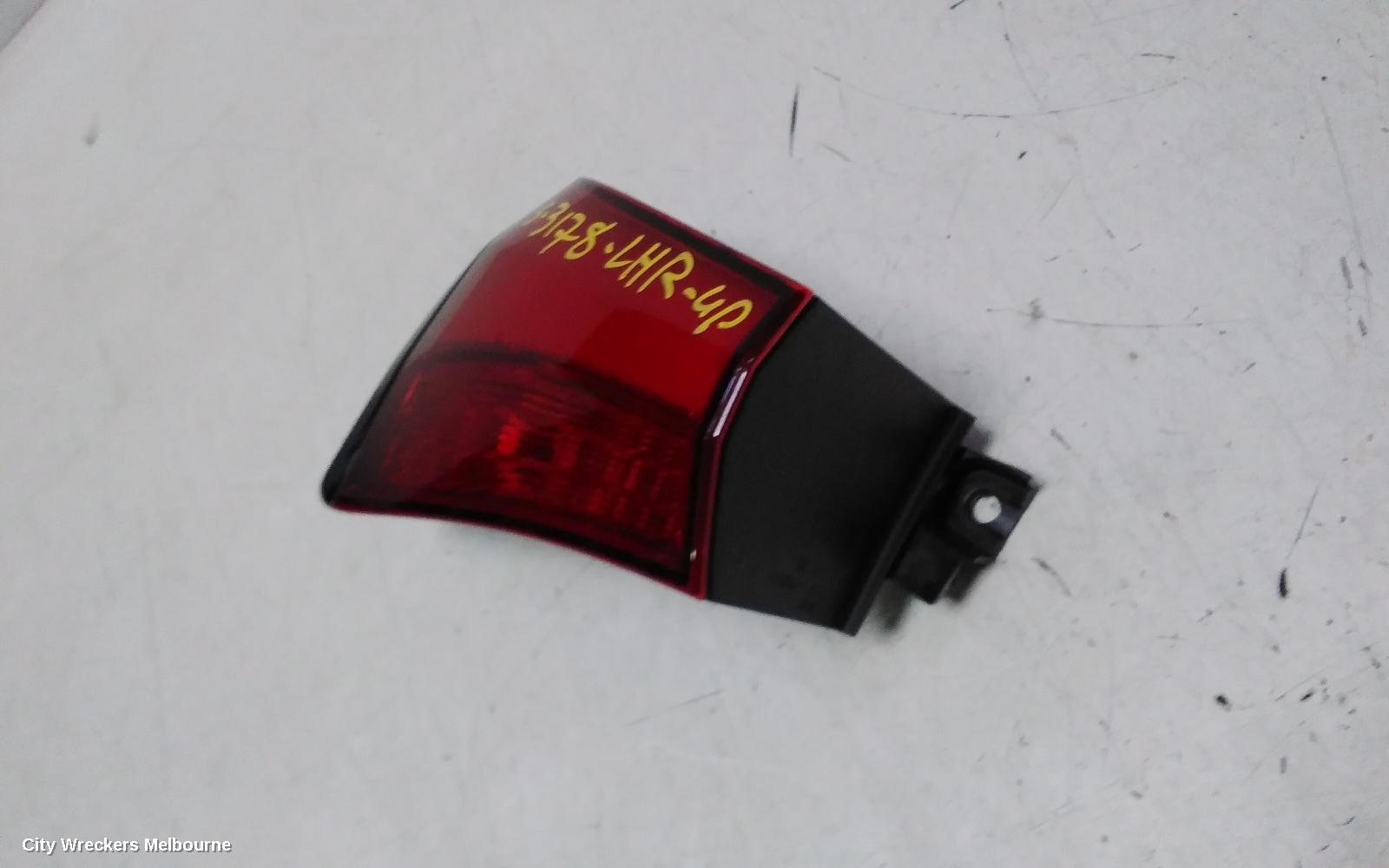 TOYOTA PRIUS LEFT TAILLIGHT, ZVW50R, IN BUMPER, 03/2019 - 12/2021
