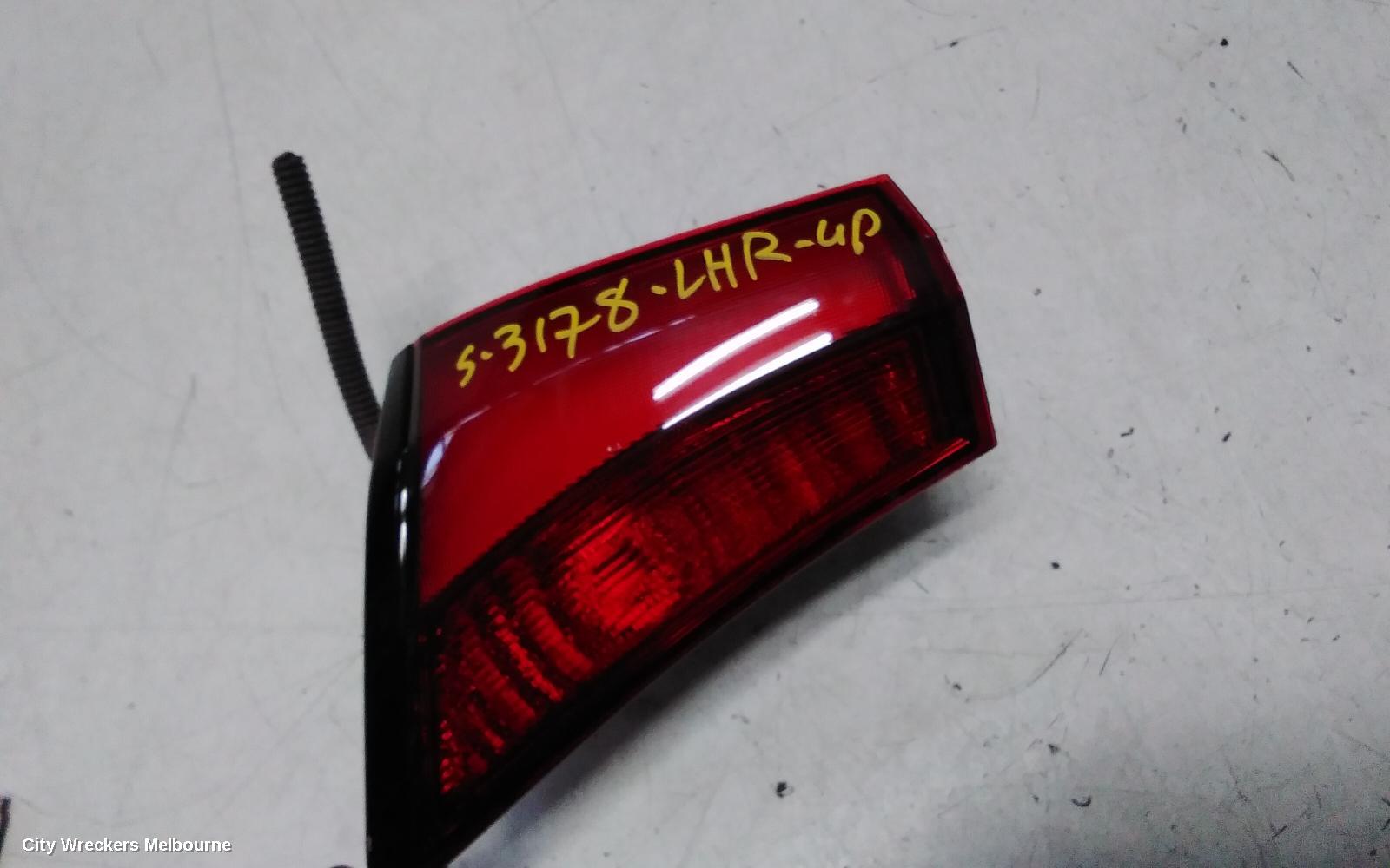 TOYOTA PRIUS LEFT TAILLIGHT, ZVW50R, IN BUMPER, 03/2019 - 12/2021