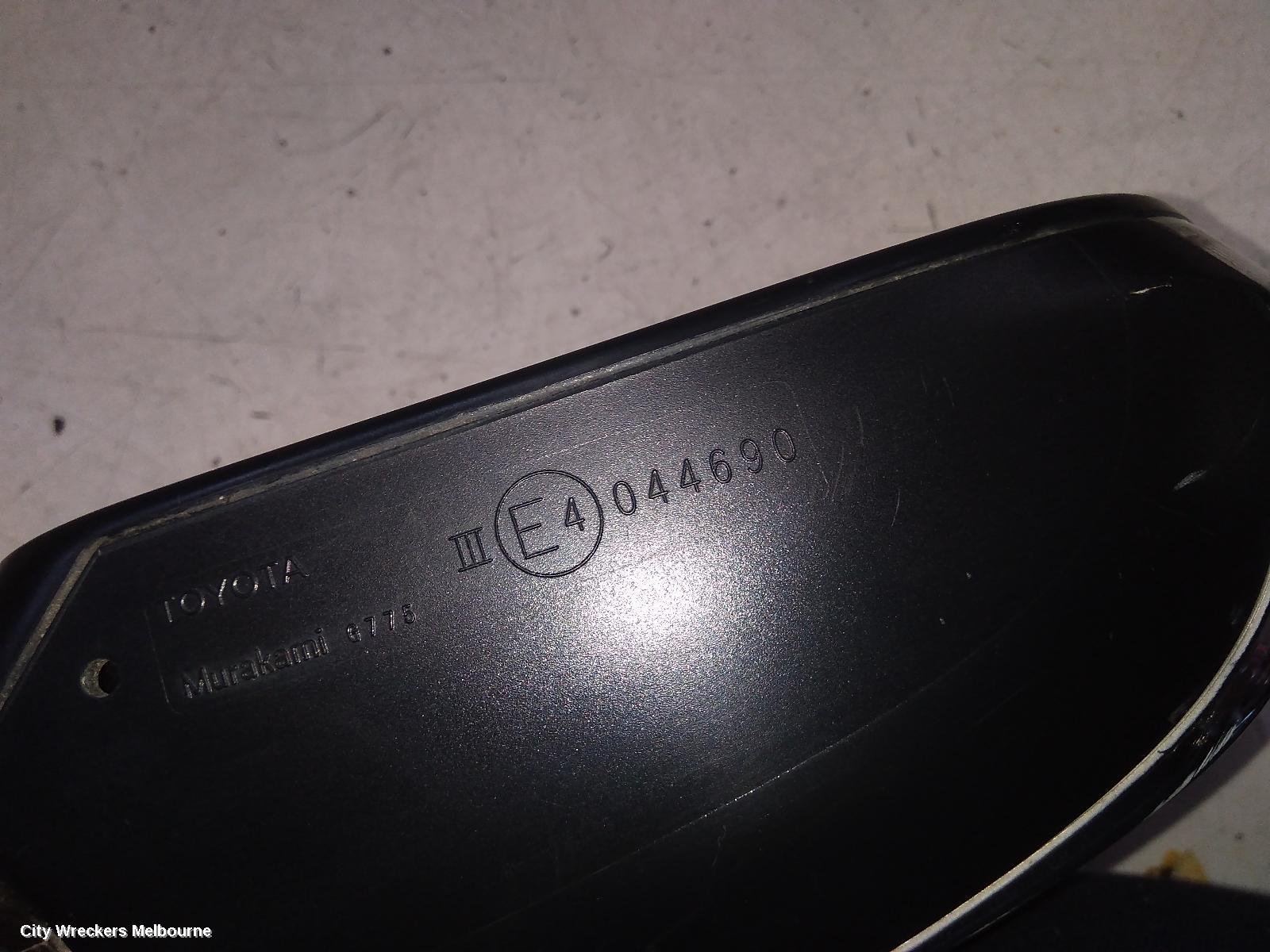 TOYOTA PRIUS RIGHT DOOR MIRROR, ZVW50R, I-TECH TYPE, 02/2016 - 12/2021