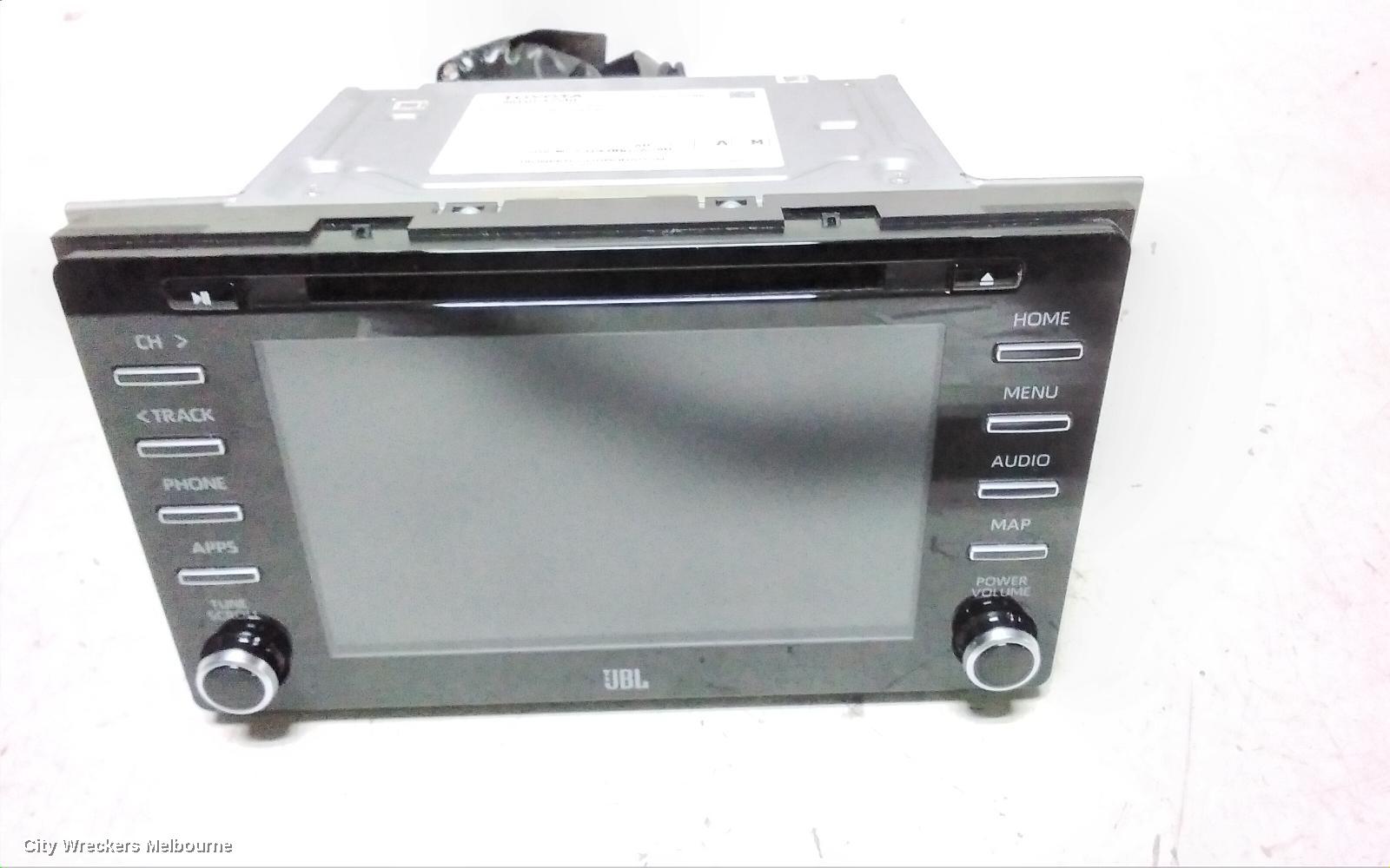 TOYOTA PRIUS RADIO/CD/DVD/SAT/TV, ZVW50R, SAT NAV HEAD UNIT, 02/2016 - 12/2021