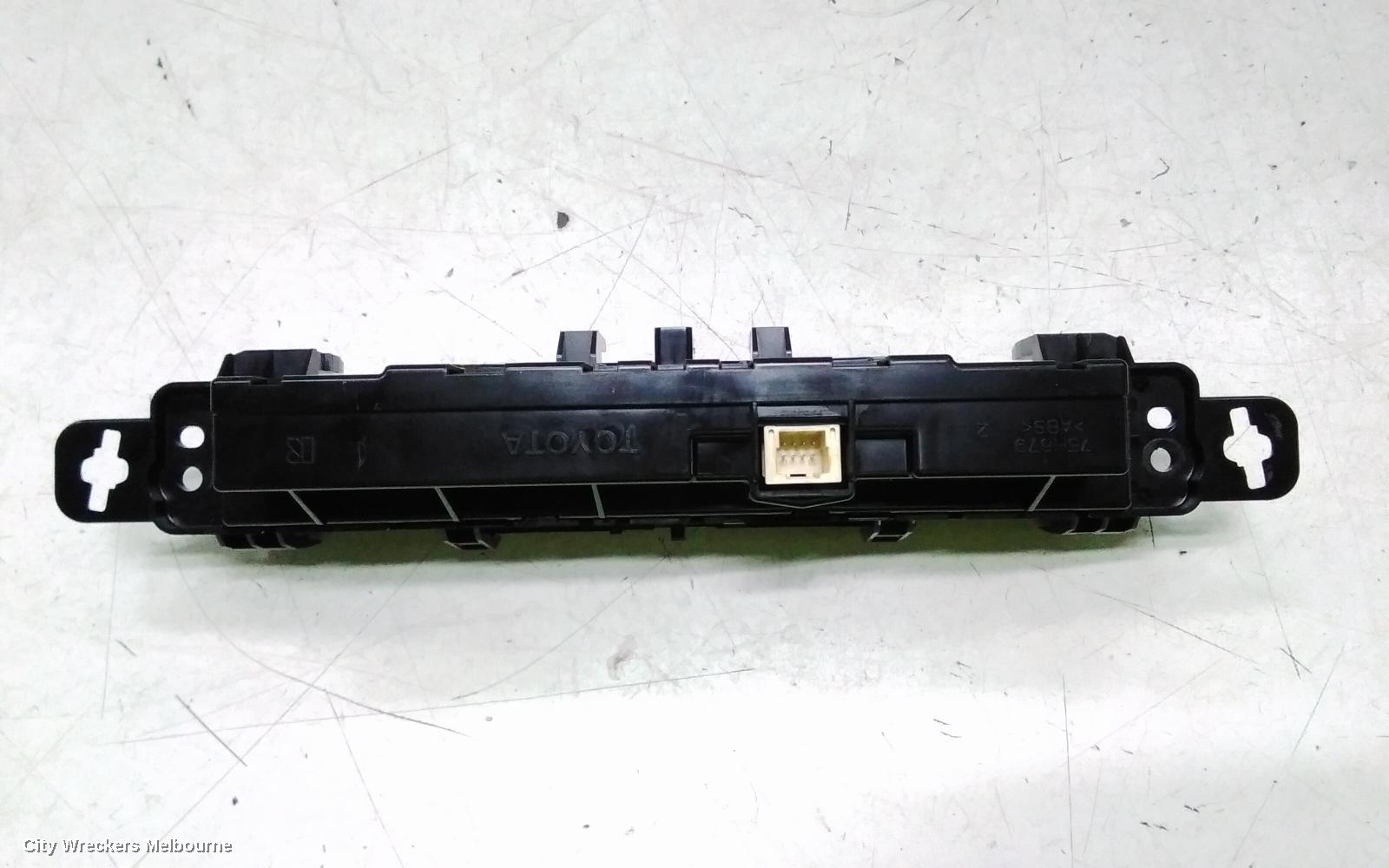 TOYOTA PRIUS HEATER/AC CONTROLS, ZVW50R, 02/2016 - 11/2022