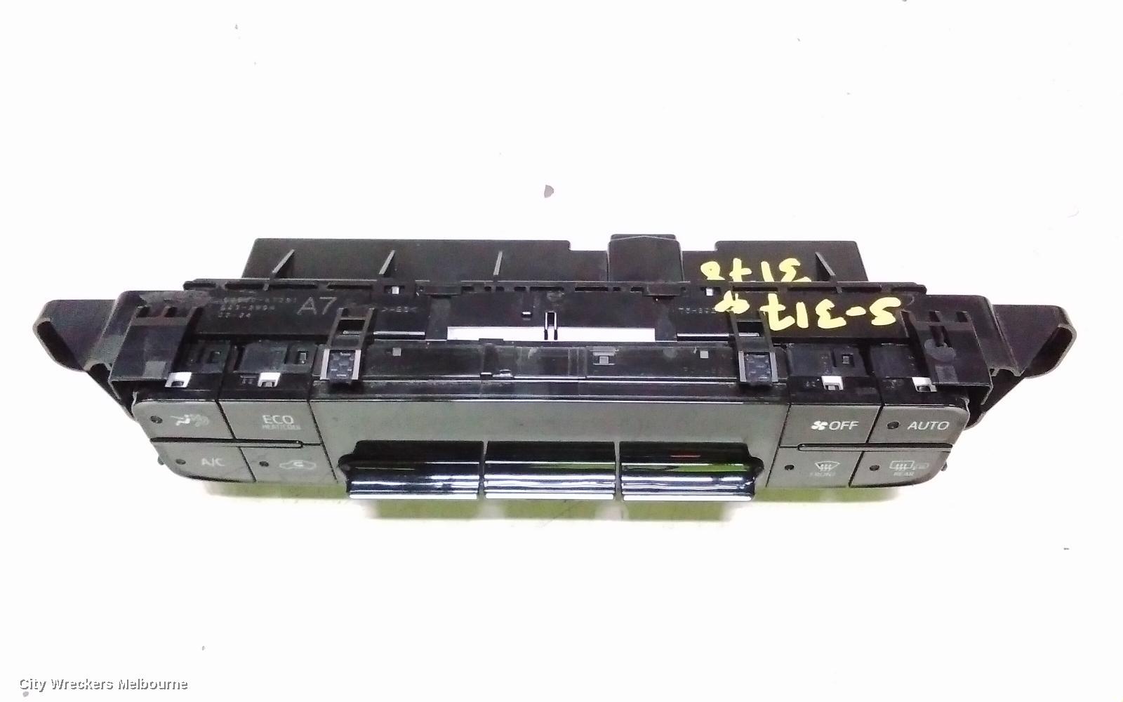 TOYOTA PRIUS HEATER/AC CONTROLS, ZVW50R, 02/2016 - 11/2022