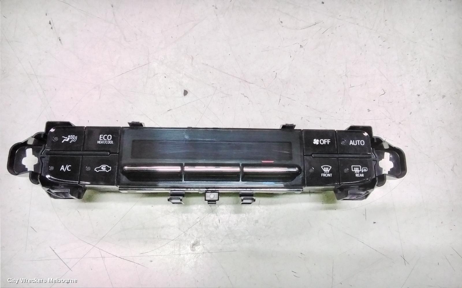 TOYOTA PRIUS HEATER/AC CONTROLS, ZVW50R, 02/2016 - 11/2022