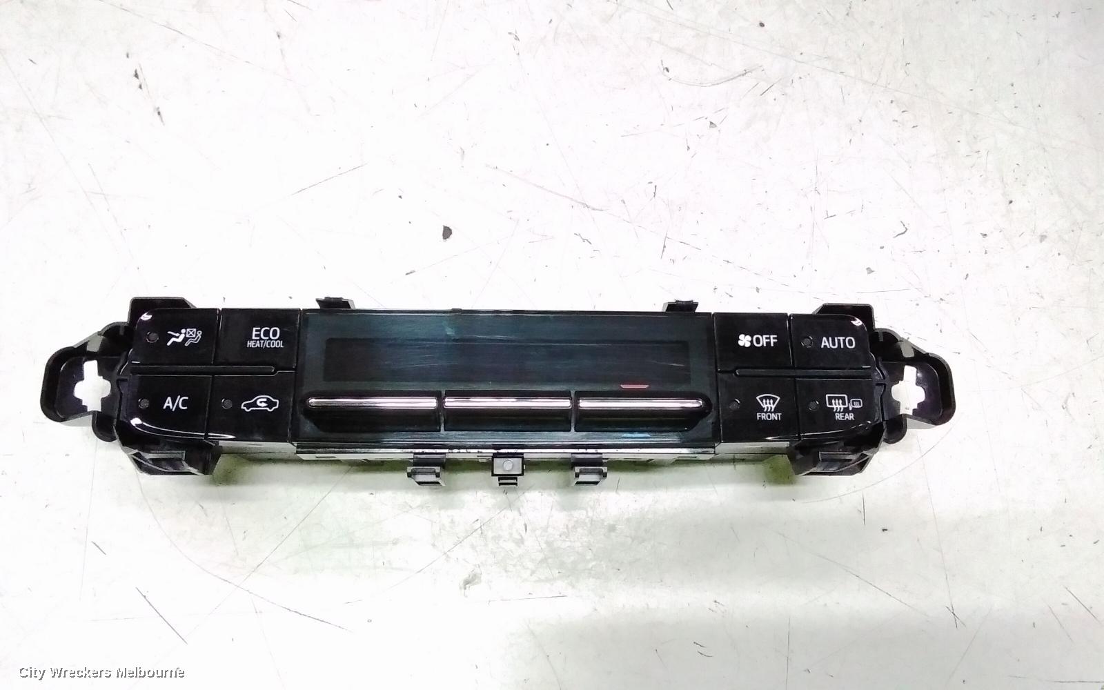 TOYOTA PRIUS HEATER/AC CONTROLS, ZVW50R, 02/2016 - 11/2022