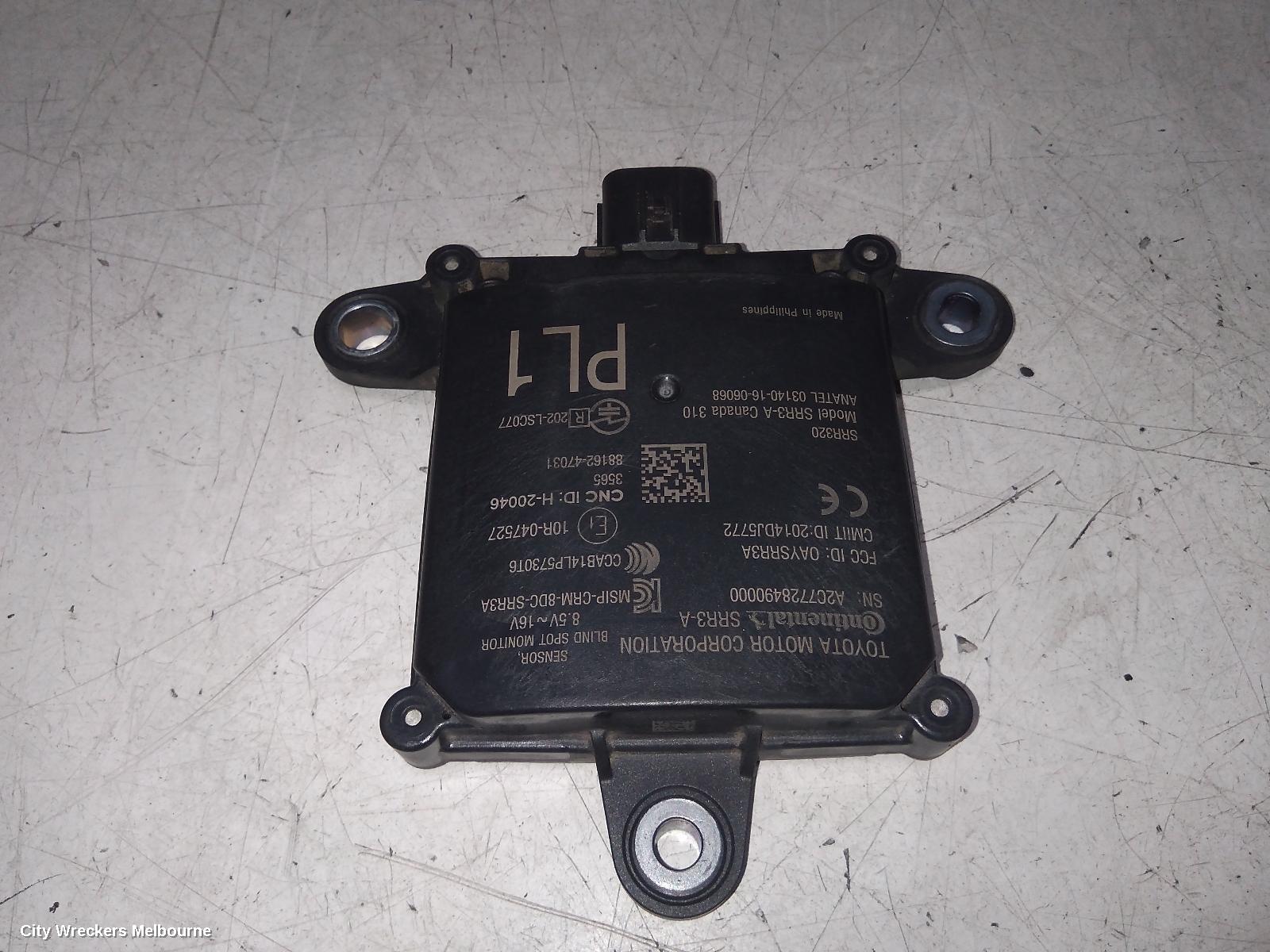 TOYOTA PRIUS, ZVW50R, 02/2016 - 11/2022, LHR BLIND SPOT MODUEL: 140675