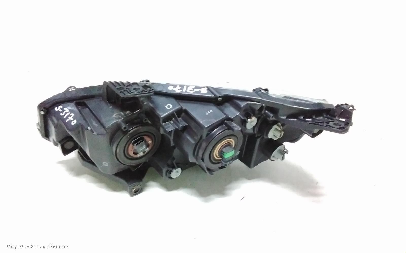 HONDA CIVIC RIGHT HEADLAMP, 10TH GEN, HATCH/SEDAN, HALOGEN TYPE, 05/2016 - 08/2021