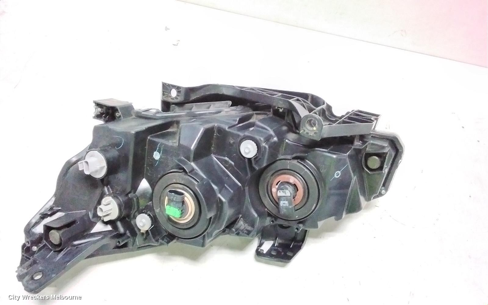 HONDA CIVIC RIGHT HEADLAMP, 10TH GEN, HATCH/SEDAN, HALOGEN TYPE, 05/2016 - 08/2021