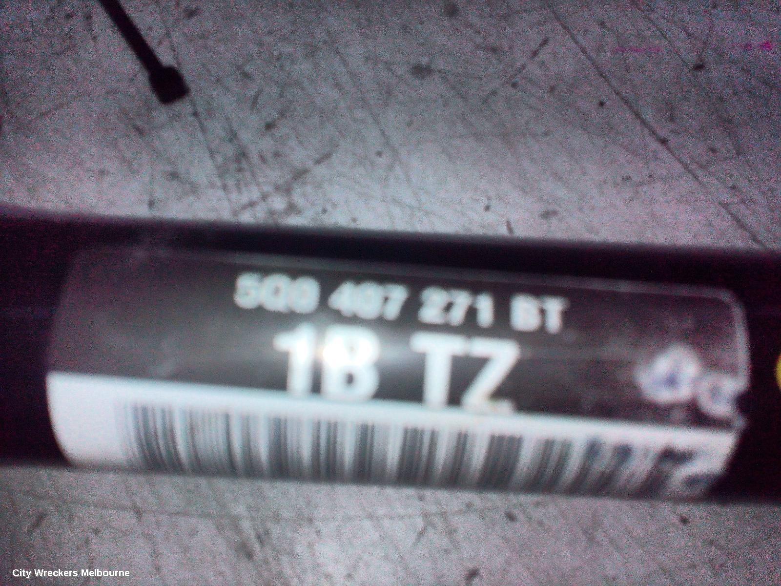 AUDI A3 LEFT DRIVESHAFT, FRONT, PETROL, 1.4, CPTA/CZEA CODE, 8V (A3), 03/2013 - 10/2020