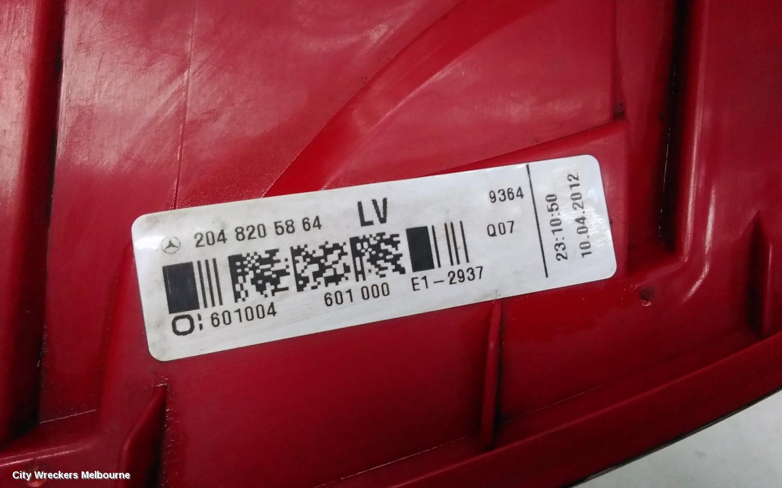 BMW X3 LEFT TAILLIGHT, IN BODY, F25, LED TYPE, 12/2010 - 07/2017