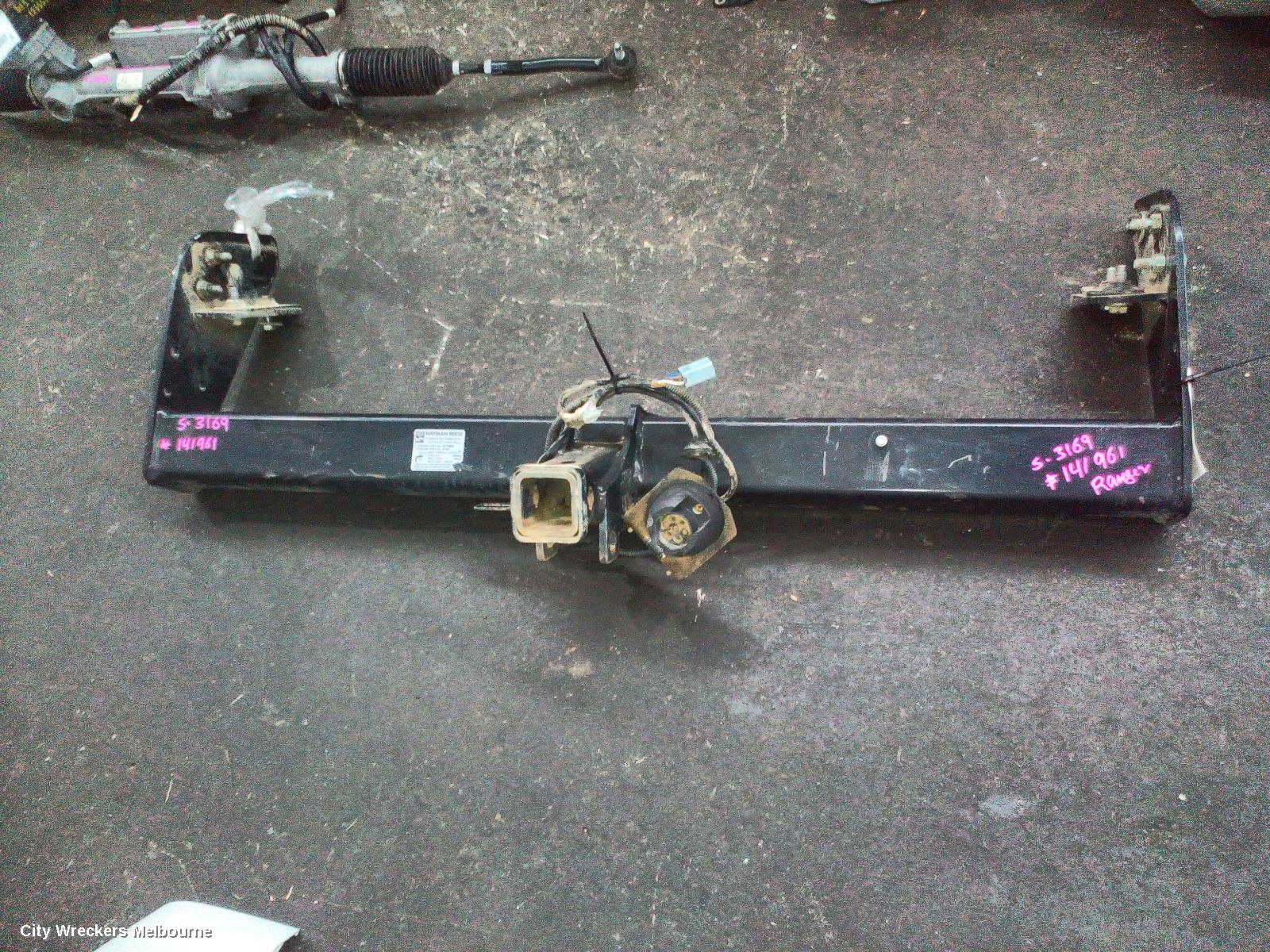 FORD RANGER TOWBAR, PX, UTE BACK TYPE, 2WD HI-RIDE/4WD, NON RAPTOR TYPE, 06/2015 - 04/2022