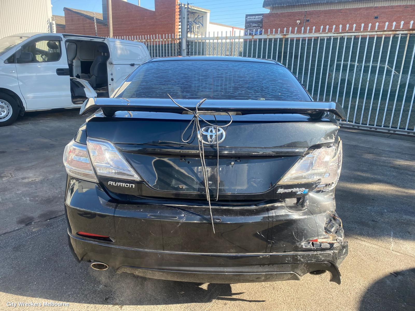 TOYOTA AURION REVERSE CAMERA, REVERSE CAMERA, GSV40R, 10/2006 - 03/2012