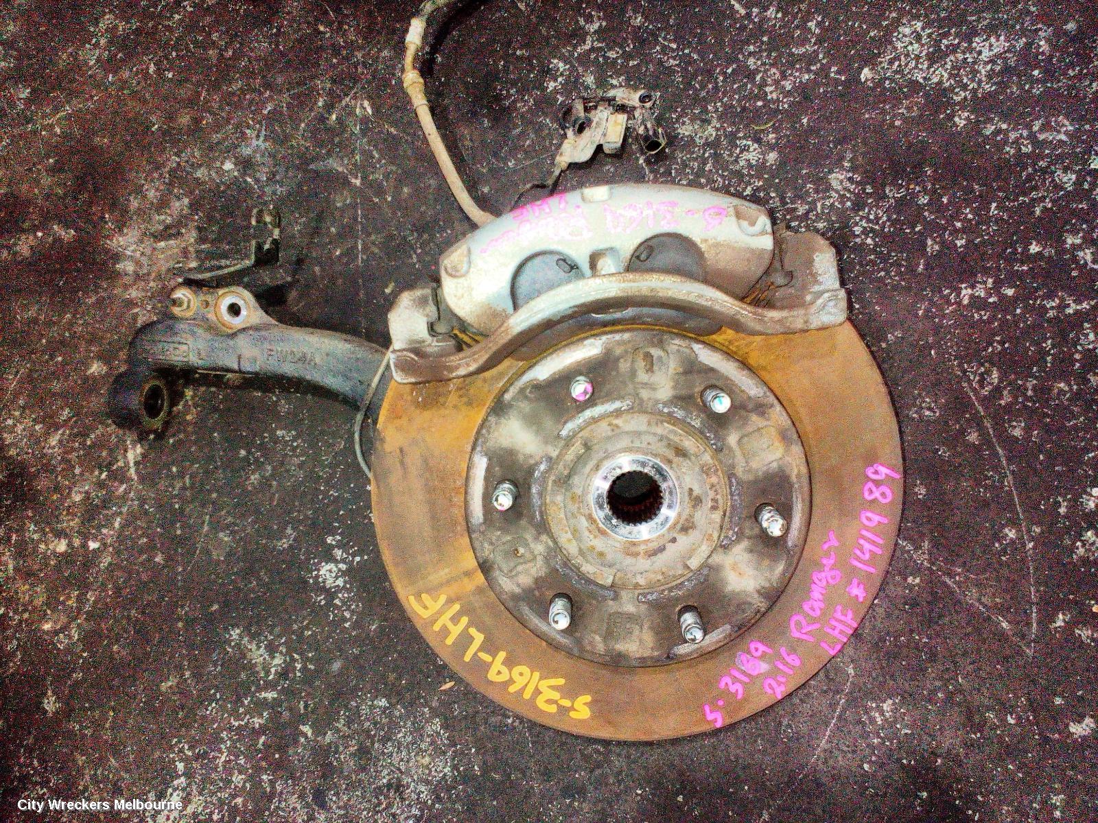 FORD RANGER LEFT FRONT HUB ASSEMBLY, PX 1-2, 4WD, 06/2011 - 06/2018