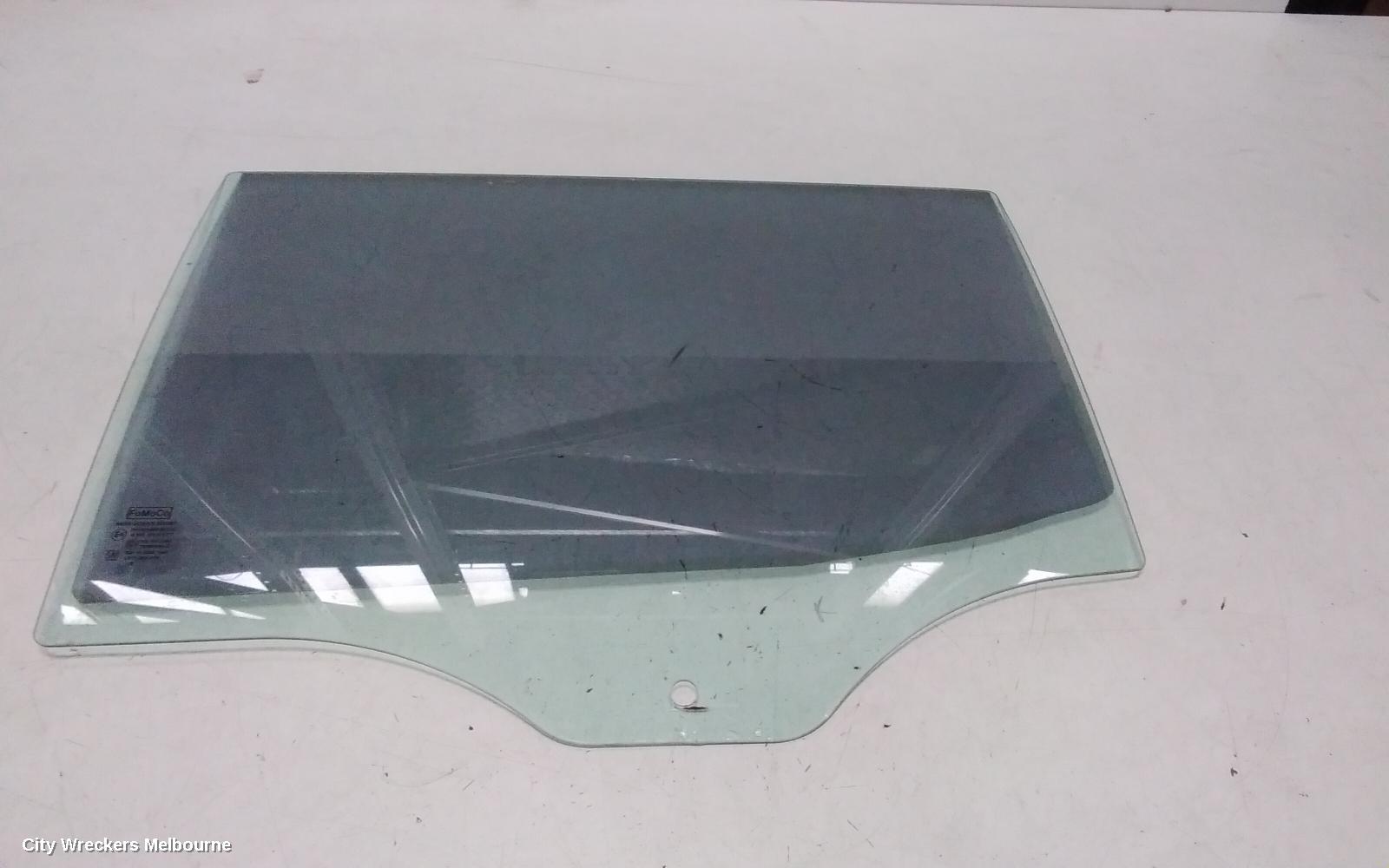 FORD RANGER LEFT REAR DOOR WINDOW, PX, DUAL CAB, 06/2011 - 04/2022