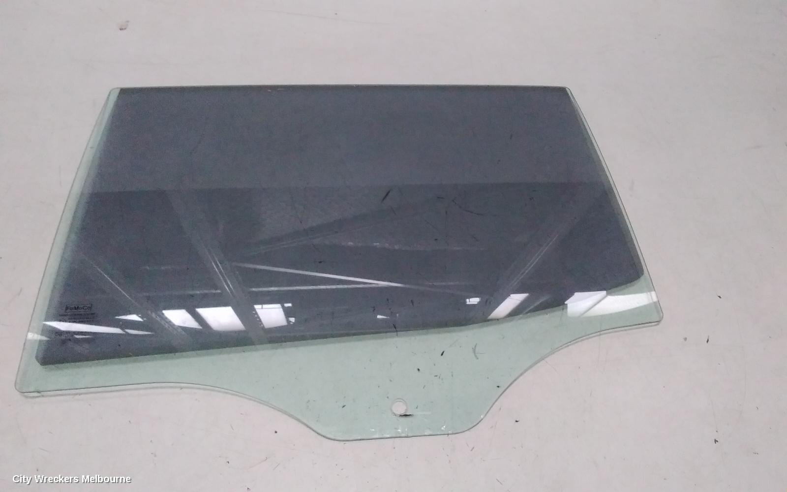 FORD RANGER LEFT REAR DOOR WINDOW, PX, DUAL CAB, 06/2011 - 04/2022