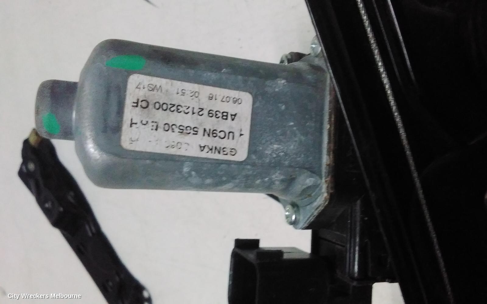 FORD RANGER RIGHT FRONT WINDOW REG/MOTOR, 6 PIN, PX, 06/2011 - 04/2022