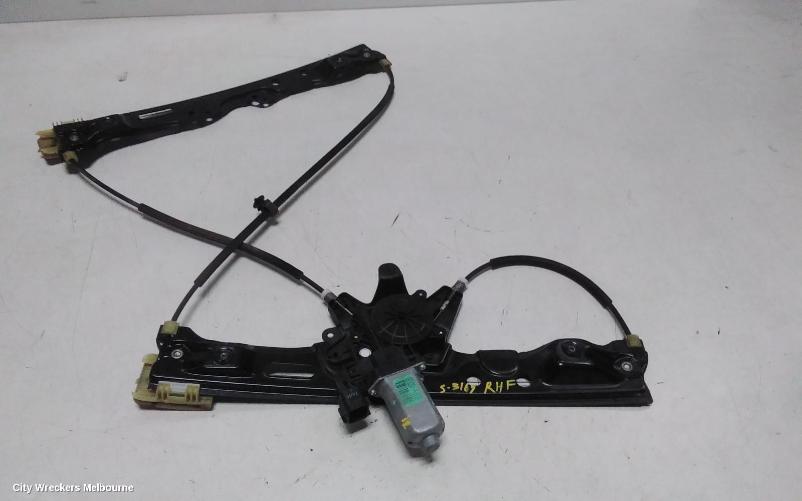 FORD RANGER RIGHT FRONT WINDOW REG/MOTOR, 6 PIN, PX, 06/2011 - 04/2022