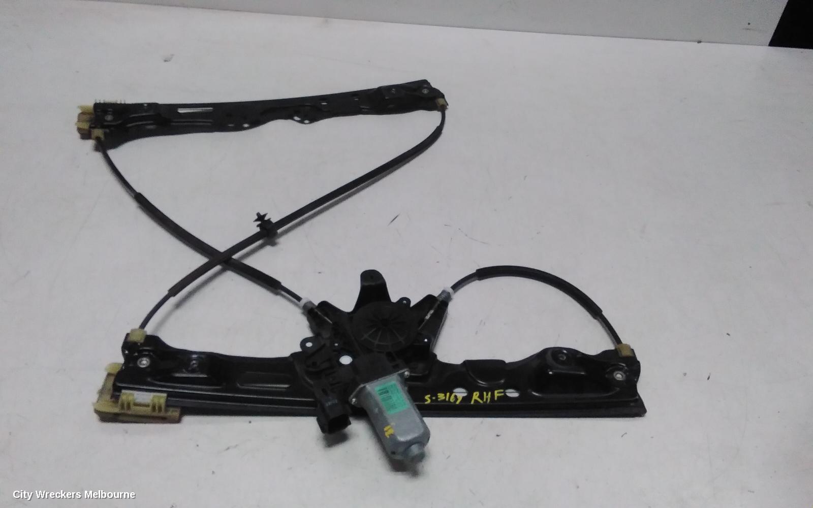 FORD RANGER RIGHT FRONT WINDOW REG/MOTOR, 6 PIN, PX, 06/2011 - 04/2022