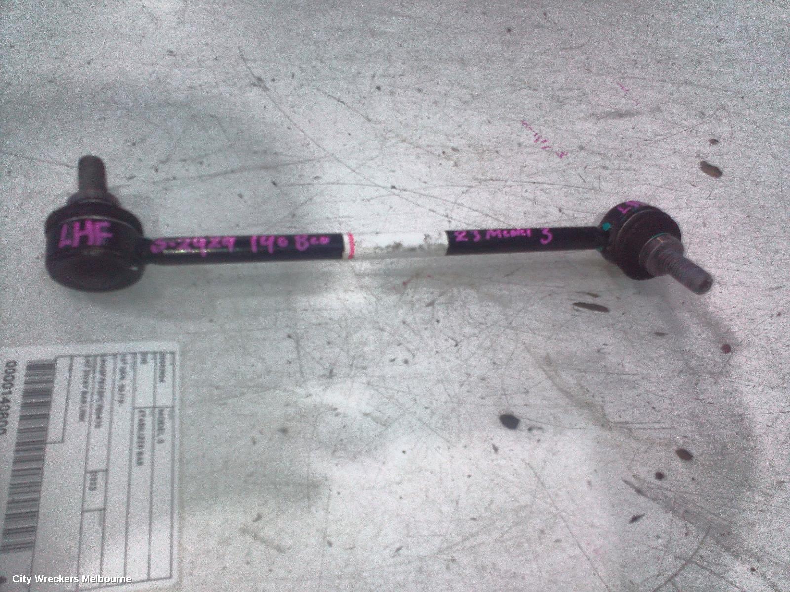 TESLA MODEL 3 STABILISER BAR, 1ST GEN, 06/2019 ONWARDS