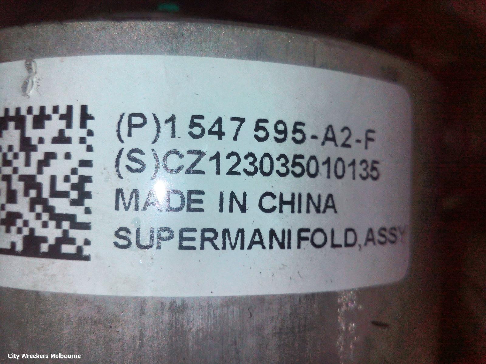 TESLA MODEL 3, 1ST GEN, 06/2019 ONWARDS, 1547595-A2-F  SUPERMANIFOLD ASSEMBLY  / 1506859-00-E  OCTOVALVE ASSEMBLY : 140805
