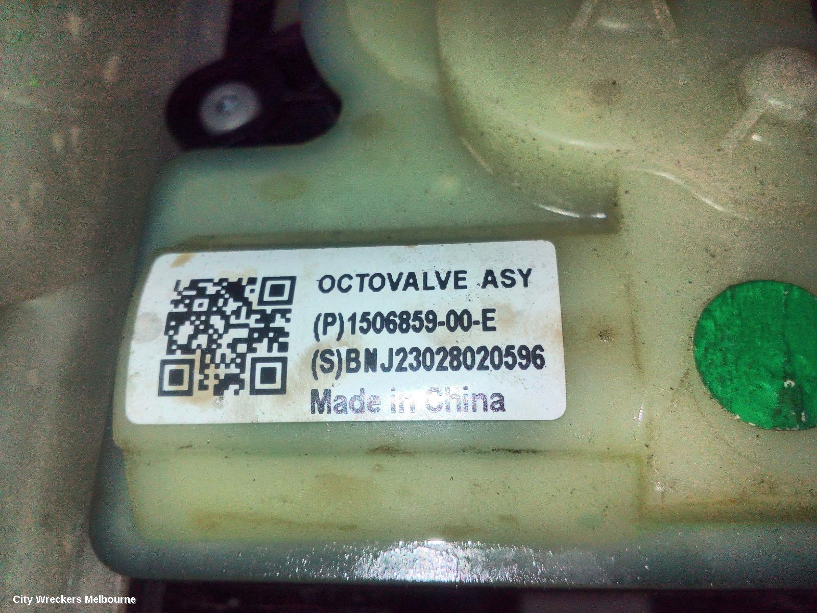 TESLA MODEL 3, 1ST GEN, 06/2019 ONWARDS, 1547595-A2-F  SUPERMANIFOLD ASSEMBLY  / 1506859-00-E  OCTOVALVE ASSEMBLY : 140805