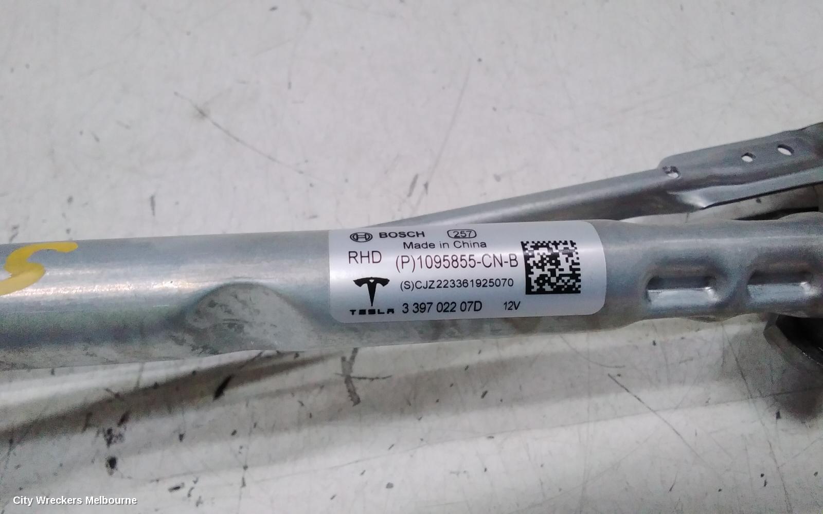 TESLA MODEL 3 WIPER MOTOR, 1ST GEN, 06/2019 ONWARDS