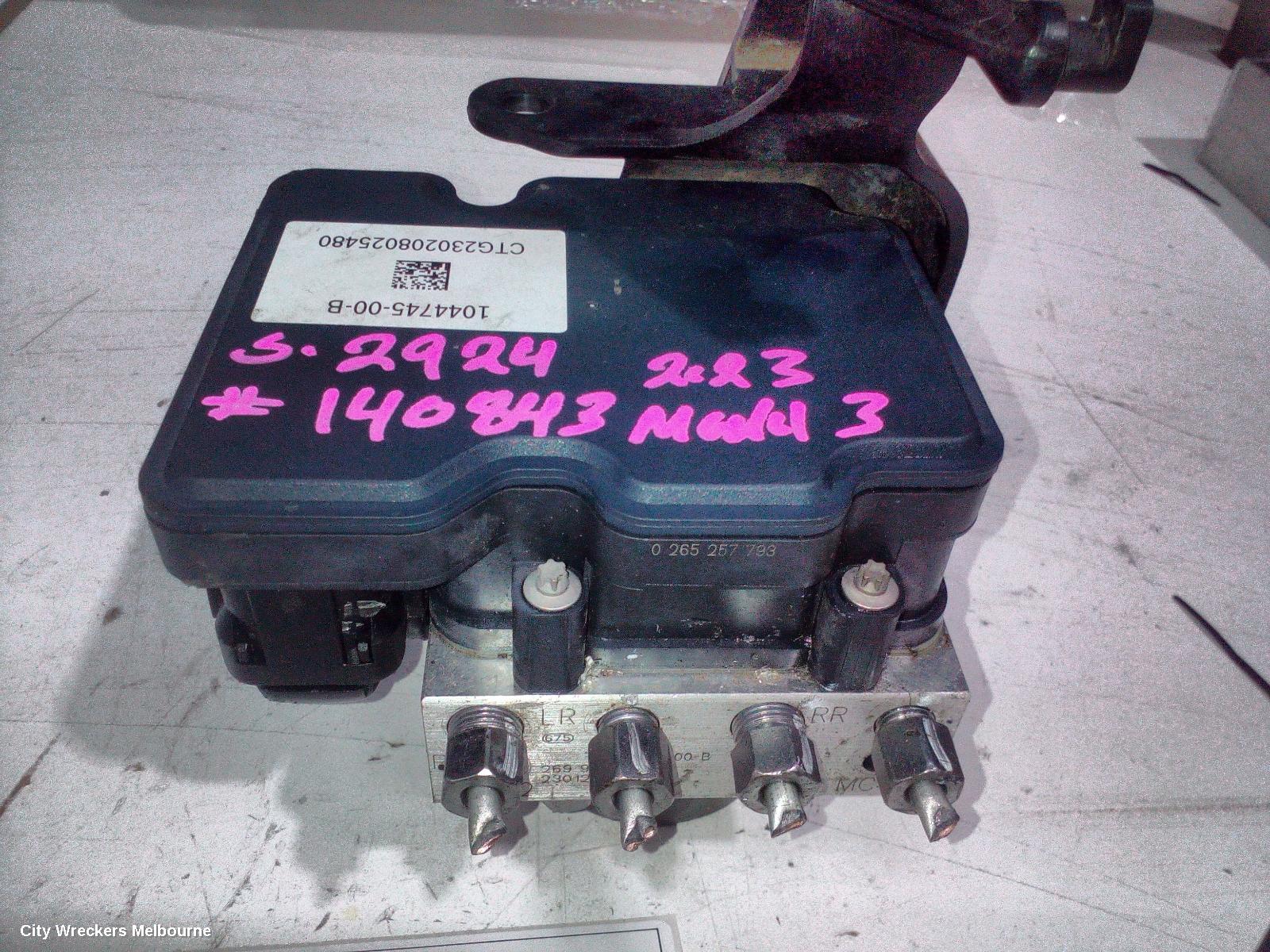 TESLA MODEL 3 ABS PUMP/MODULATOR, 1ST GEN, 06/2019 ONWARDS