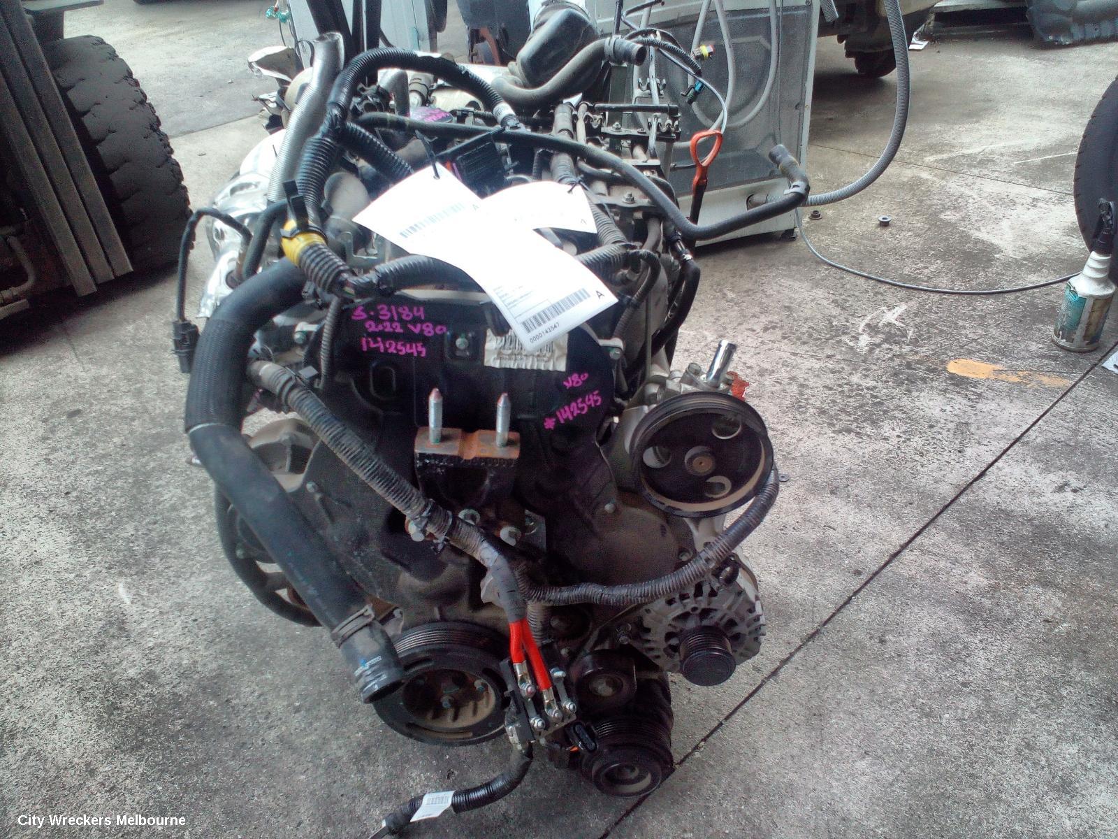 LDV V80 ENGINE, DIESEL, 2.5, TURBO, ELECTRIC VGT VACUUM TURBO ACTUATOR TYPE, 01/2016 - 12/2023